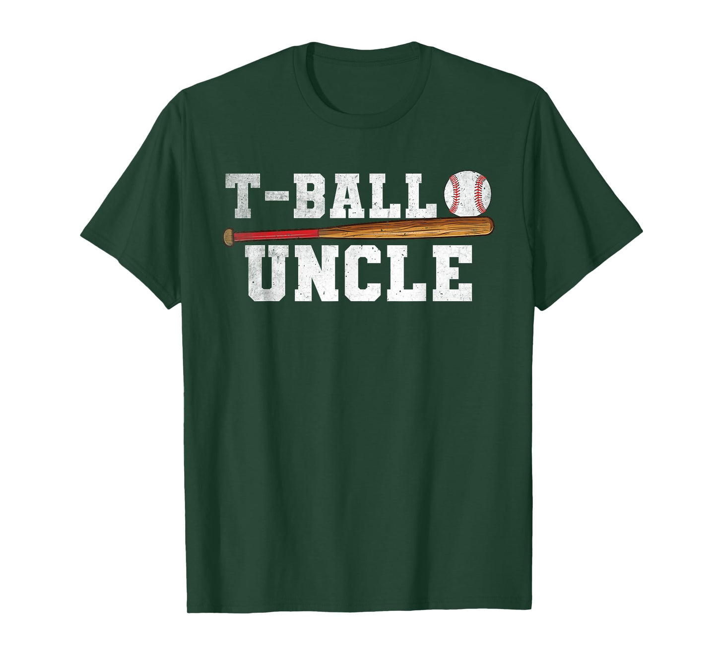 Vintage Teeball Uncle Funny Tee Ball T-Ball Uncle T-Shirt