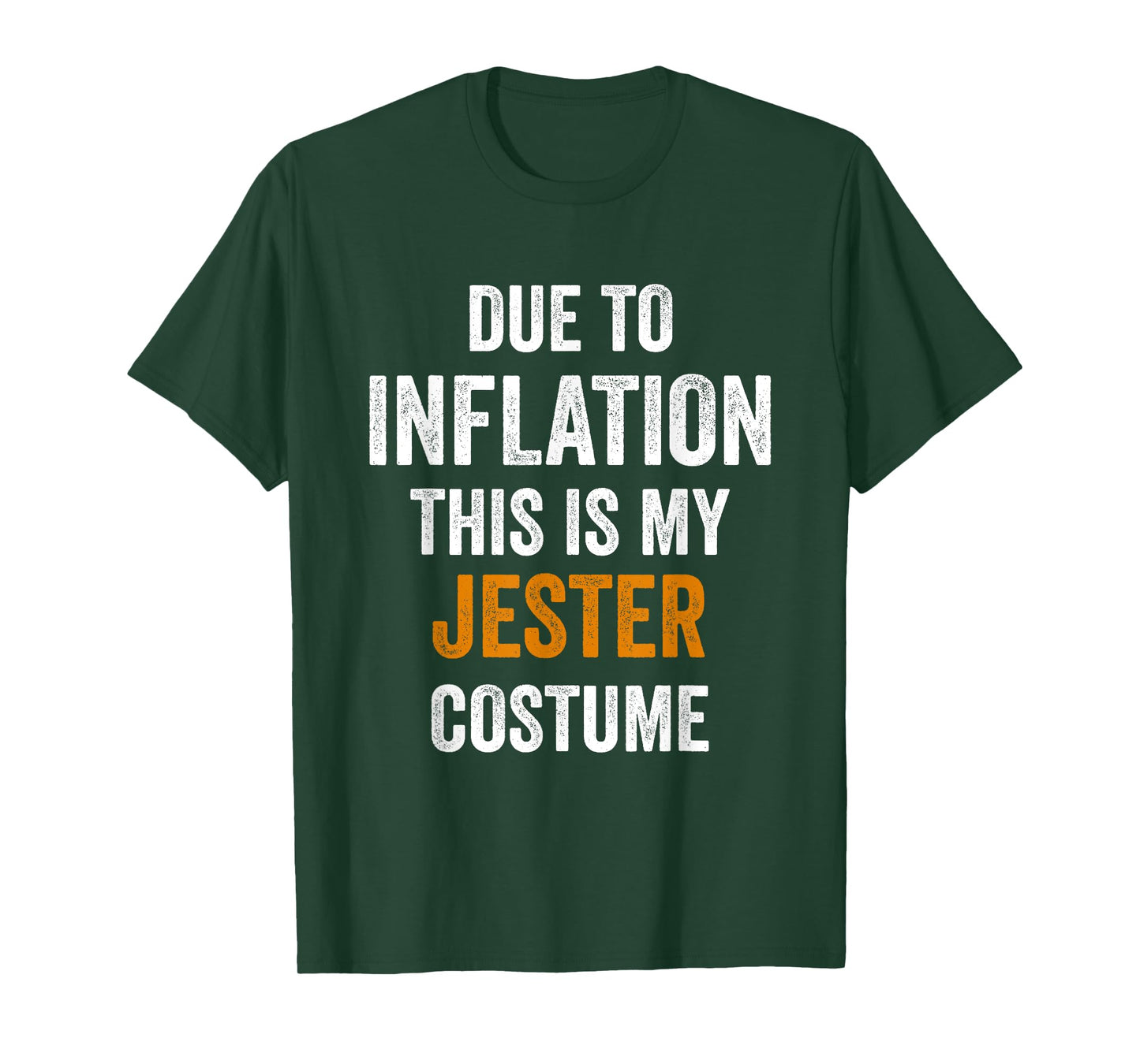 Jester Costume Halloween Due to Inflation Gifts Halloween T-Shirt