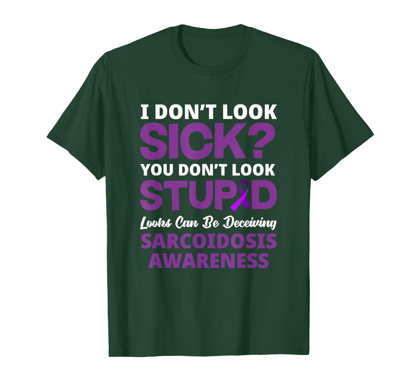 Funny Sarcoidosis Warrior Sarcoidosis Awareness T-Shirt
