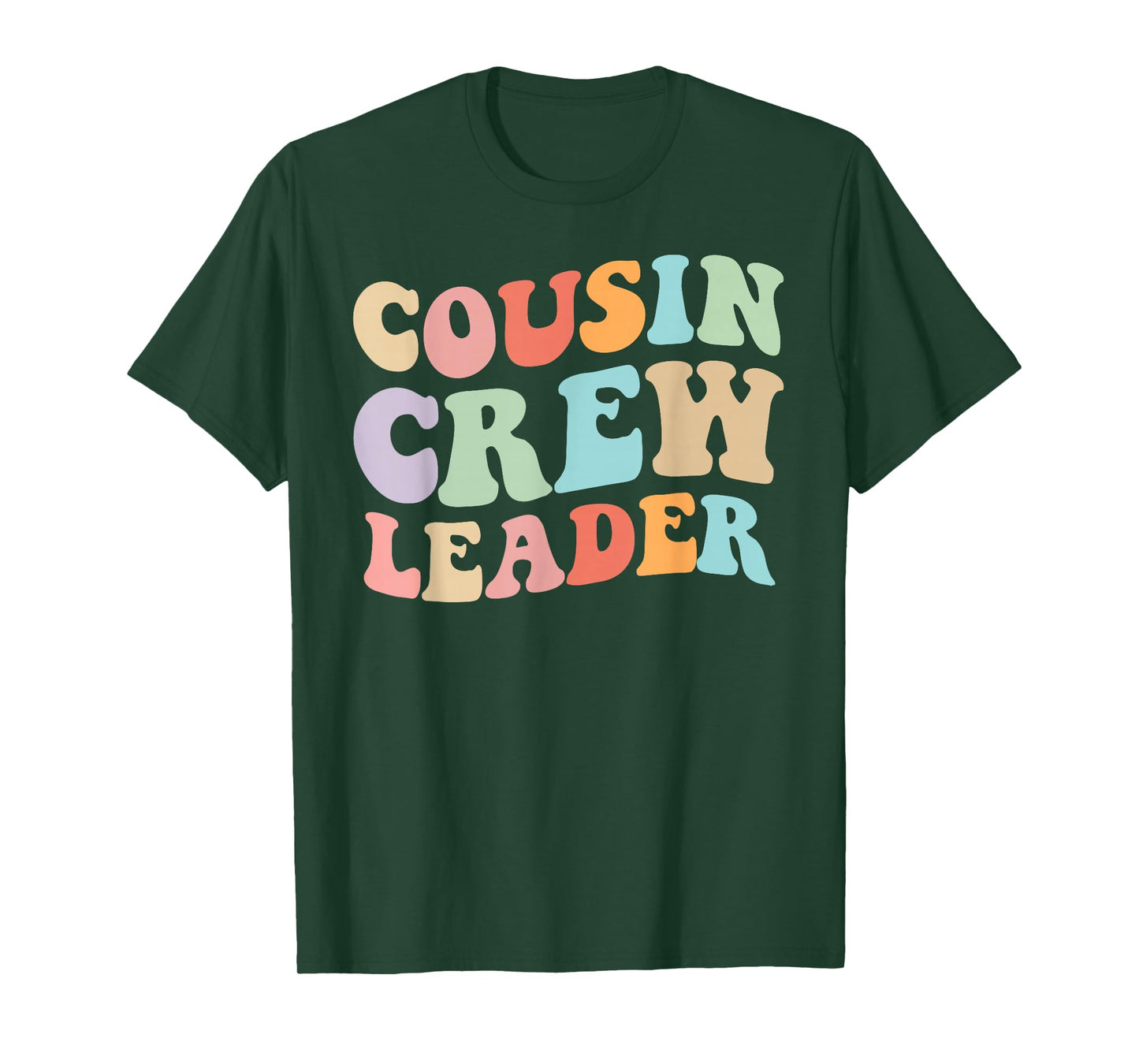 Cousin Crew Leader Retro Graphic – Fun Cousin Group Design T-Shirt