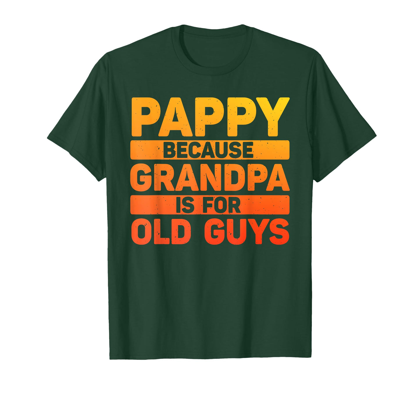 Pappy Design For Grandpa From Grandkids Father's Day Pappy T-Shirt