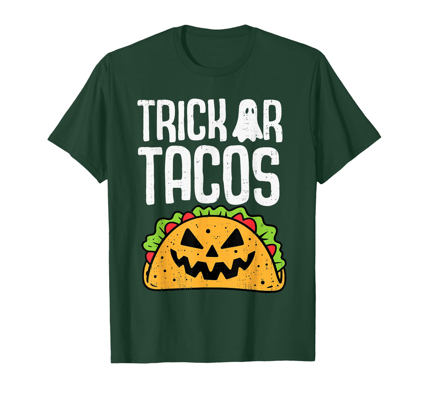 Trick Or Tacos Halloween Mexican Food Costume Men Women Kids T-Shirt