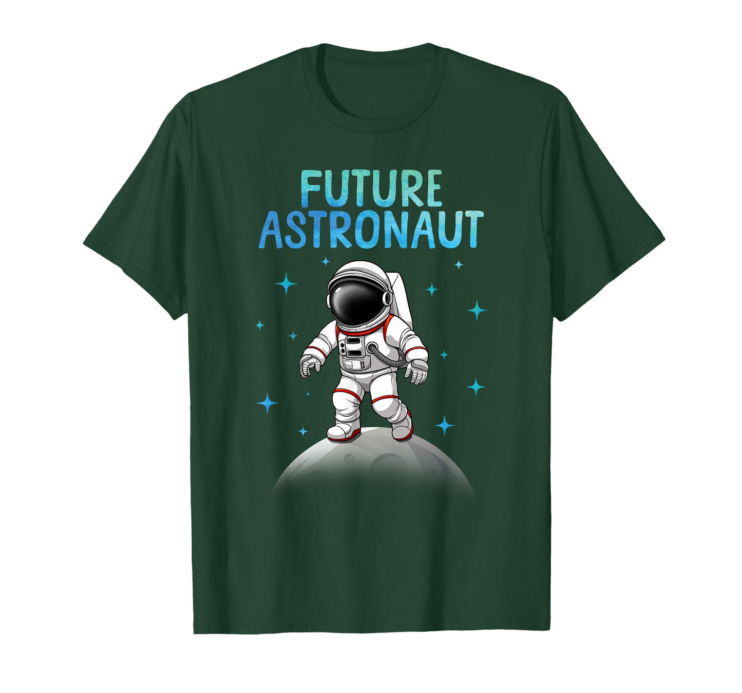 Cool Astronaut Art For Boys Kids Toddler Outer Space Galaxy T-Shirt