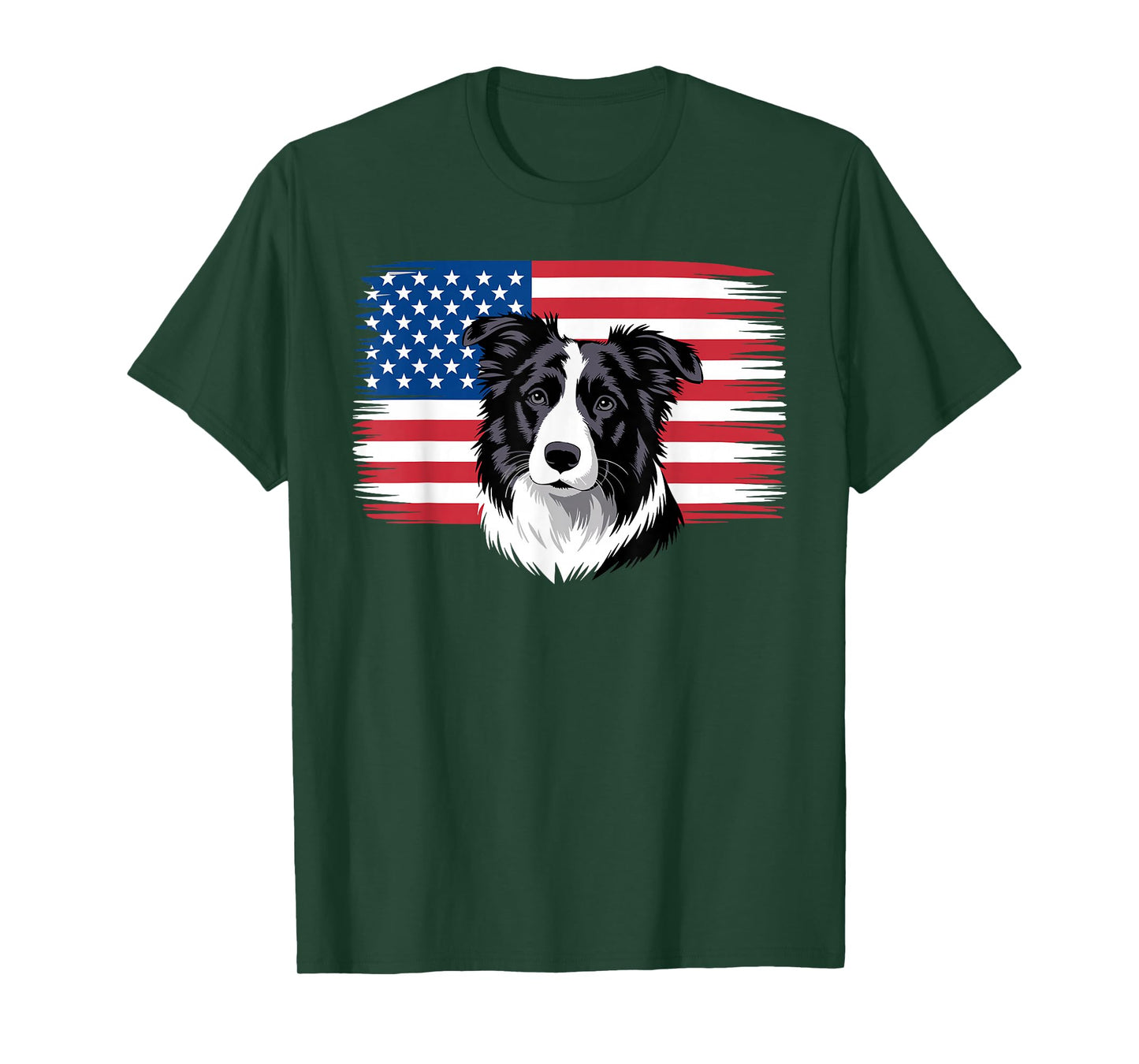 Cool Border Collie Design for Men Women Border Collie Lover T-Shirt