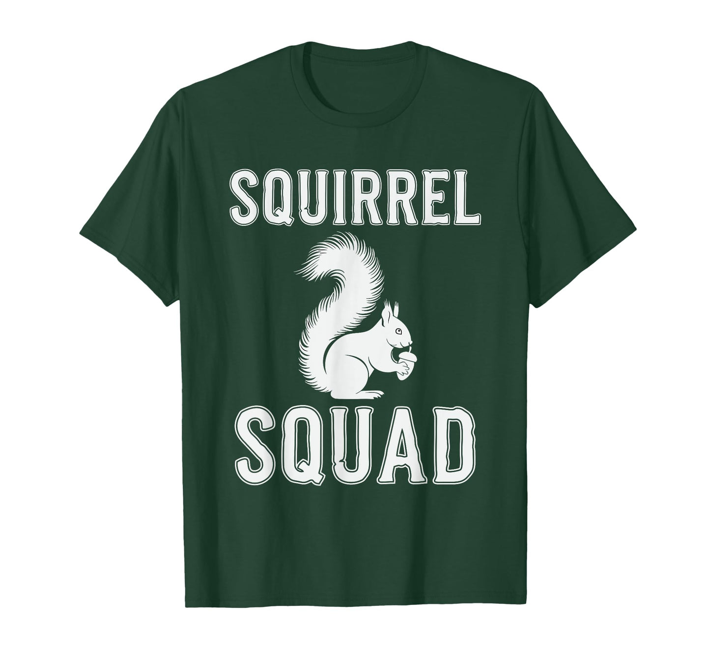 Funny Squirrel Squad Cute Squirrel Rodent Animal Lover T-Shirt