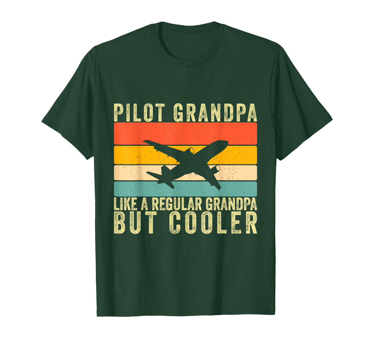 Pilot Grandpa Design Father Day T-Shirt