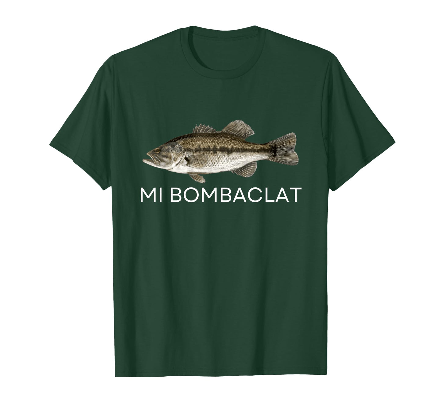MI Bombaclat Funny Oddly Specific Fish Meme Graphic T-Shirt