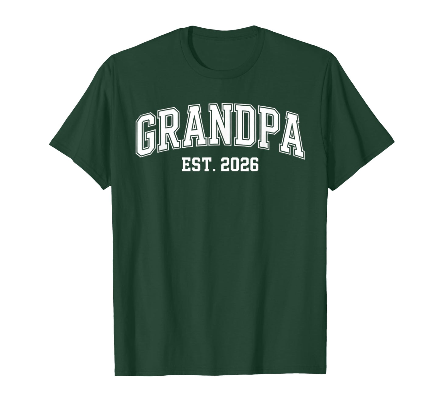 Promoted To Grandpa Est. 2026 Grandpa Est 2026 T-Shirt