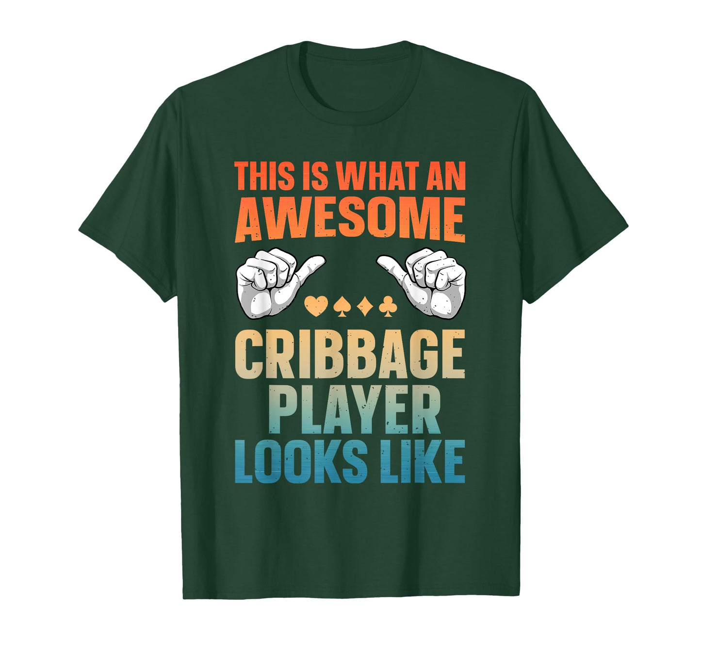 Cribbage Art For Men Women Cribbage Board Cribbage Players T-Shirt