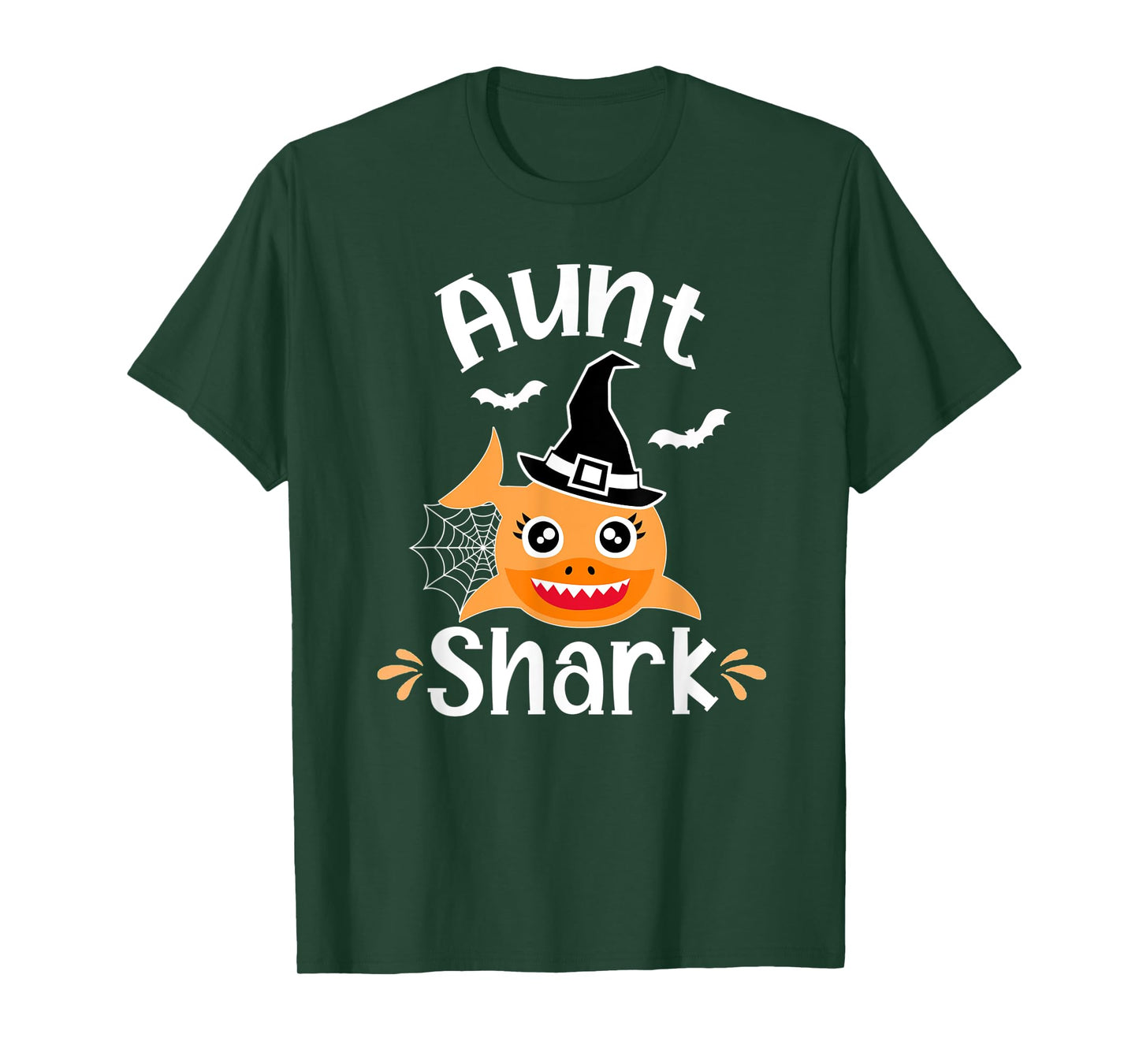Aunt Shark Funny Halloween T-Shirt