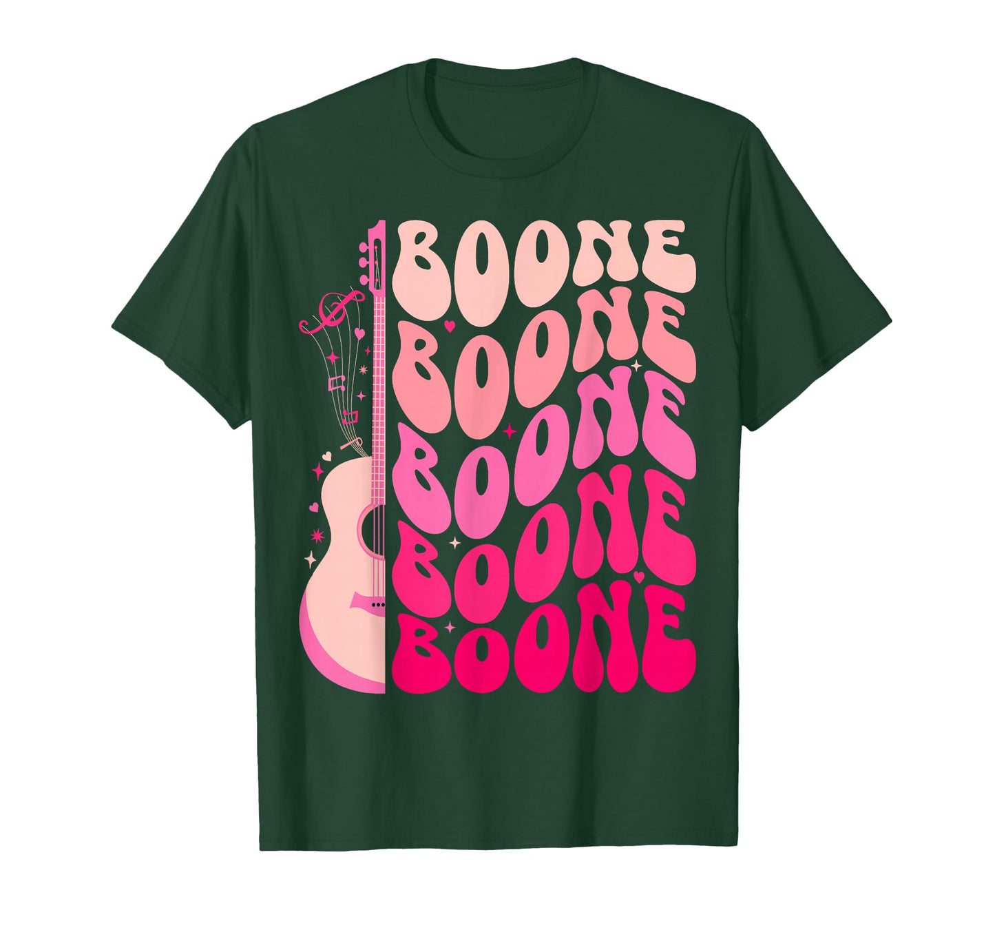 Retro Boone Personalized First Name Boone Groovy 80's T-Shirt