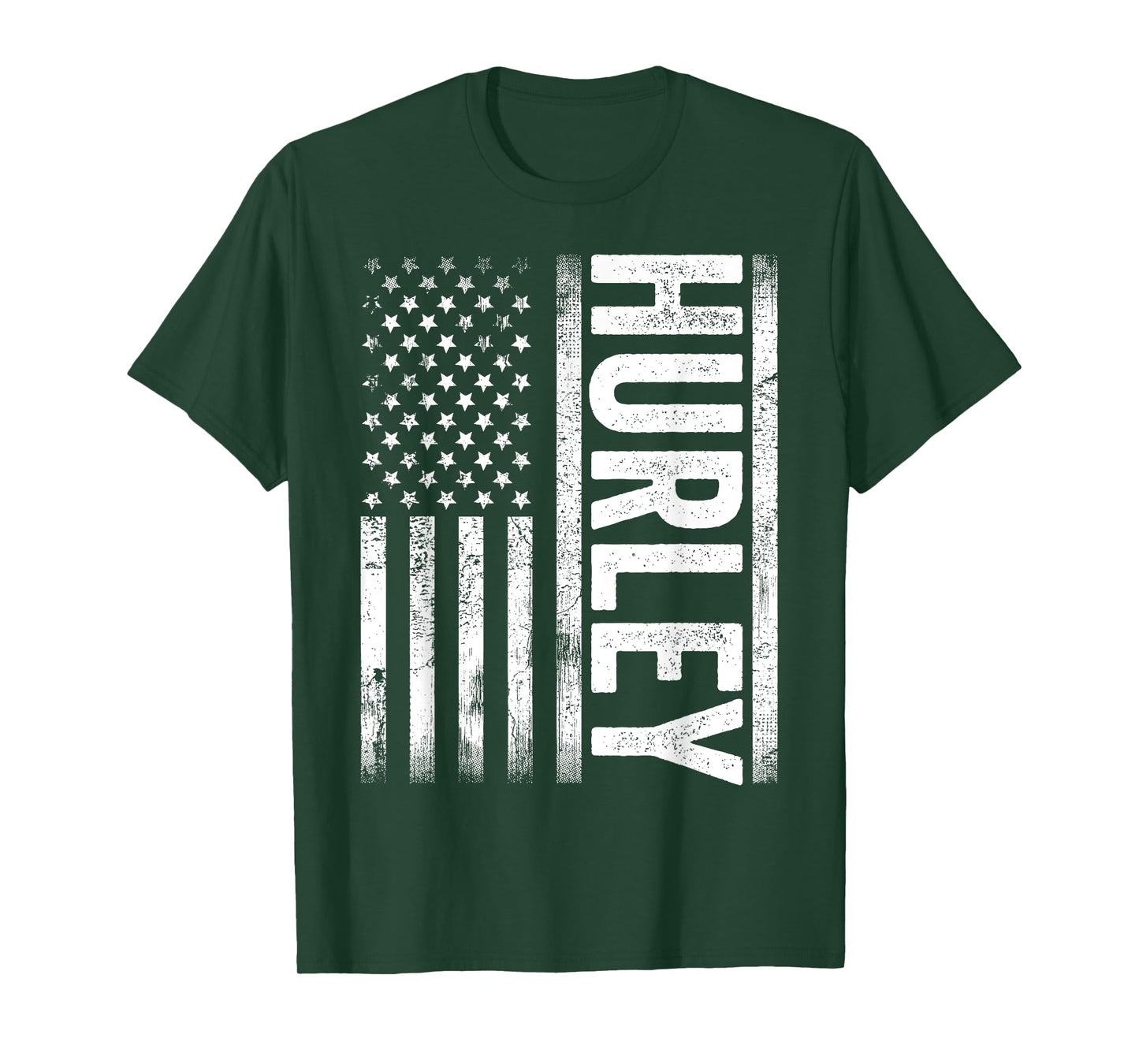 Hurley KY Vintage Us American Flag Retro for Men Women T-Shirt