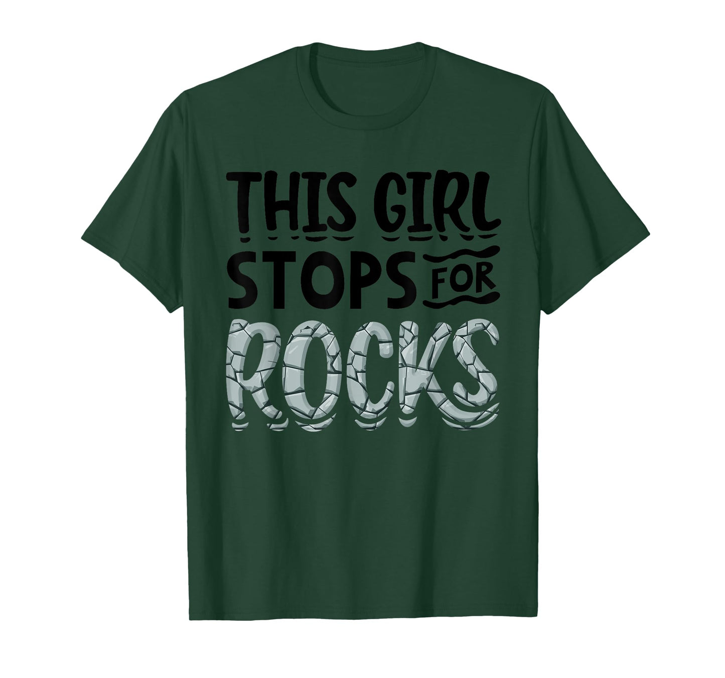 Funny Geology Gift For Women Cool Rock Collecting Geologist T-Shirt