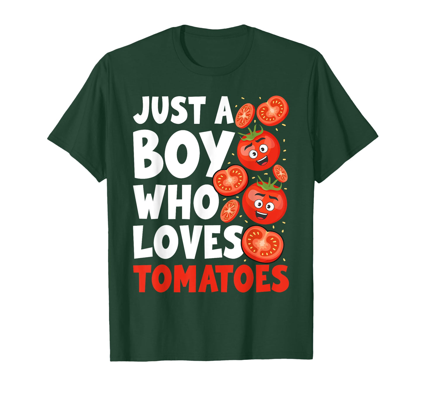 Just a Boy Who Loves Tomatoes T-Shirt