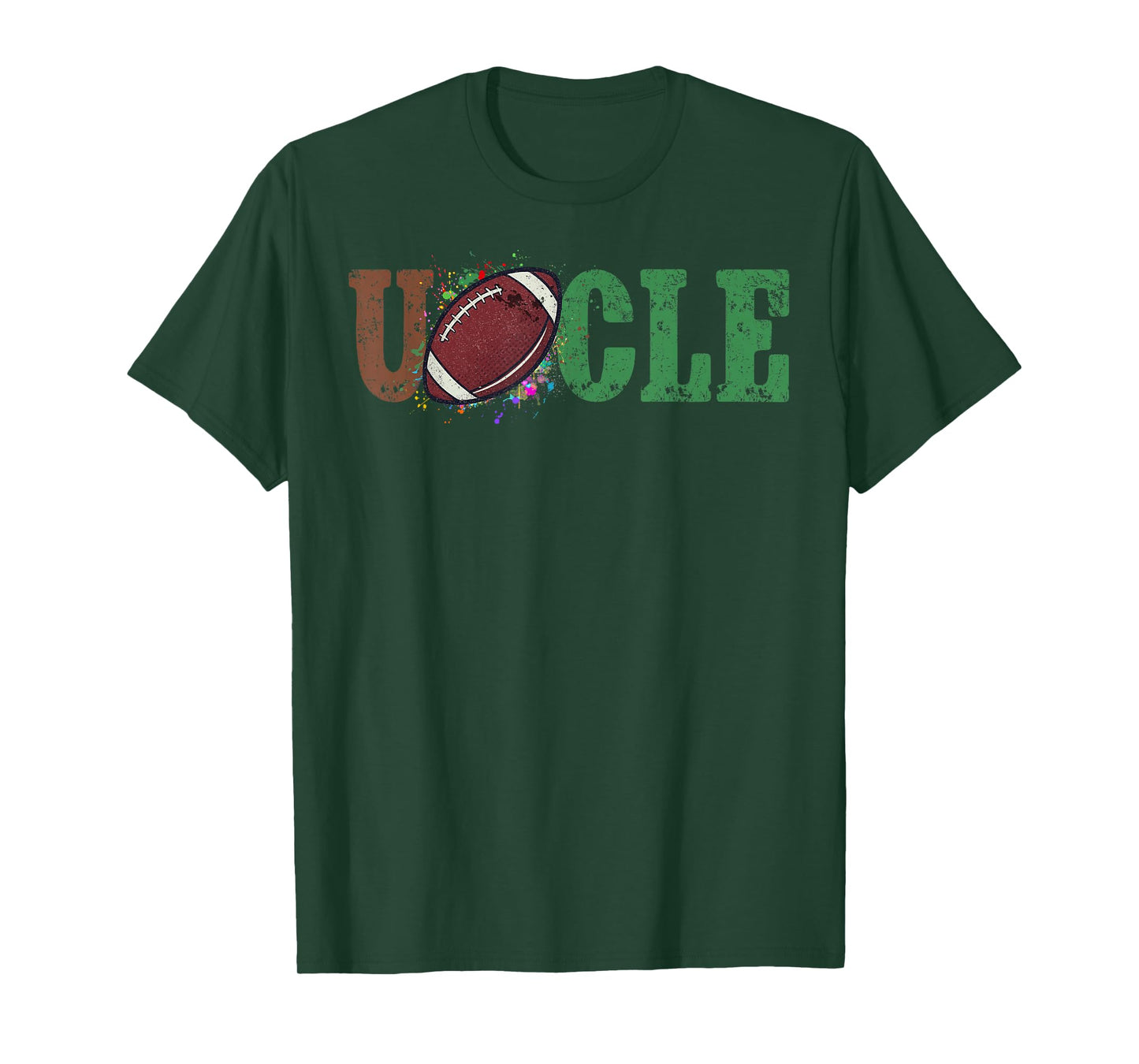 Uncle of The 1 Year Old Football Funny Football 1st Birthday T-Shirt