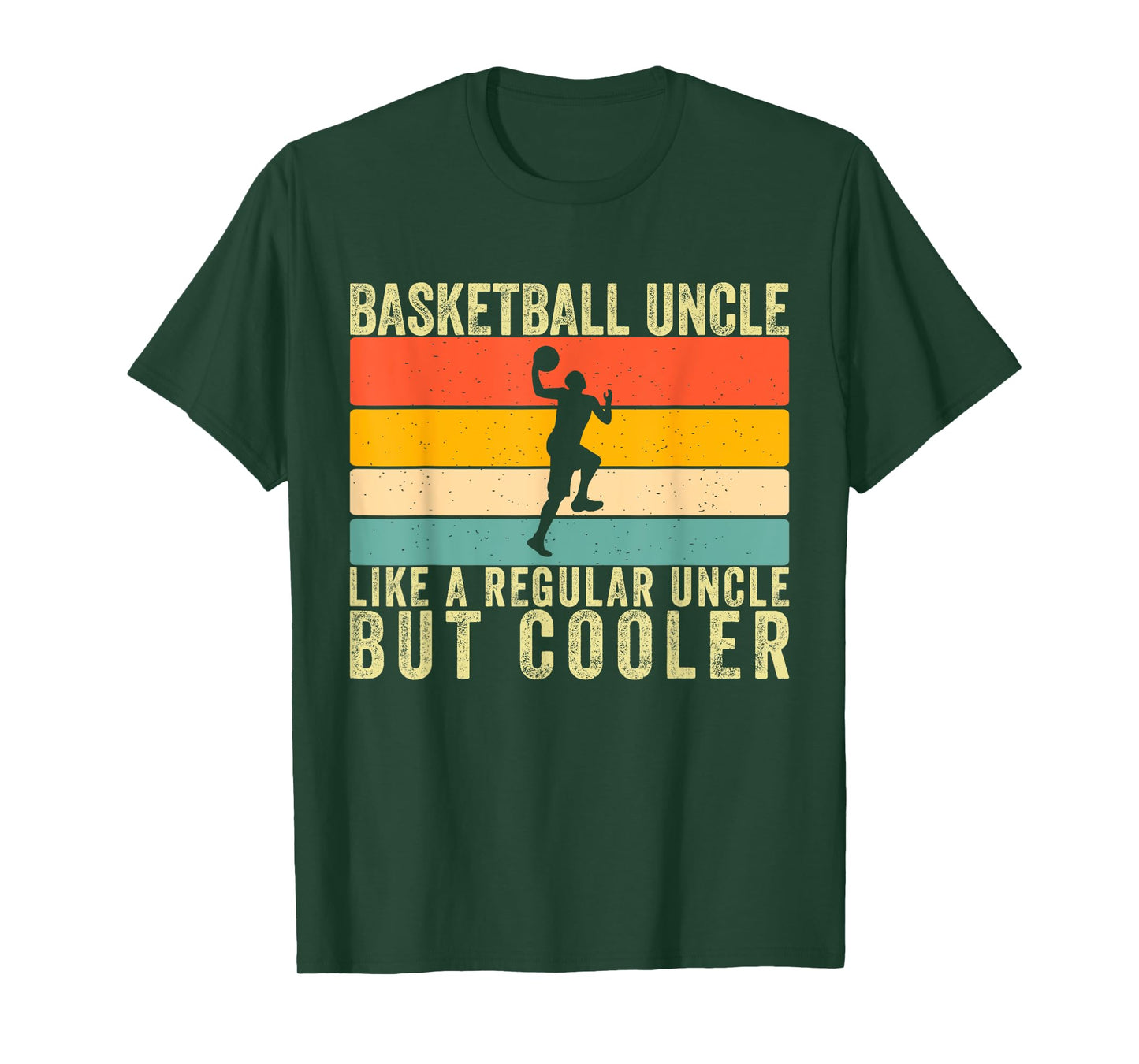 Basketball Uncle like a regular Uncle For Basketball Player T-Shirt