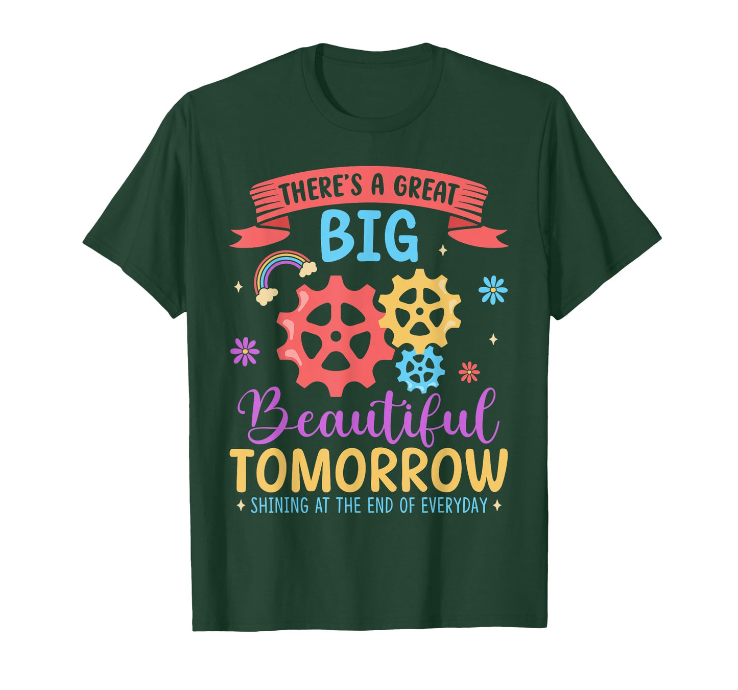 There's A Great Big Beautiful Tomorrow, Theme Park, Carousel T-Shirt