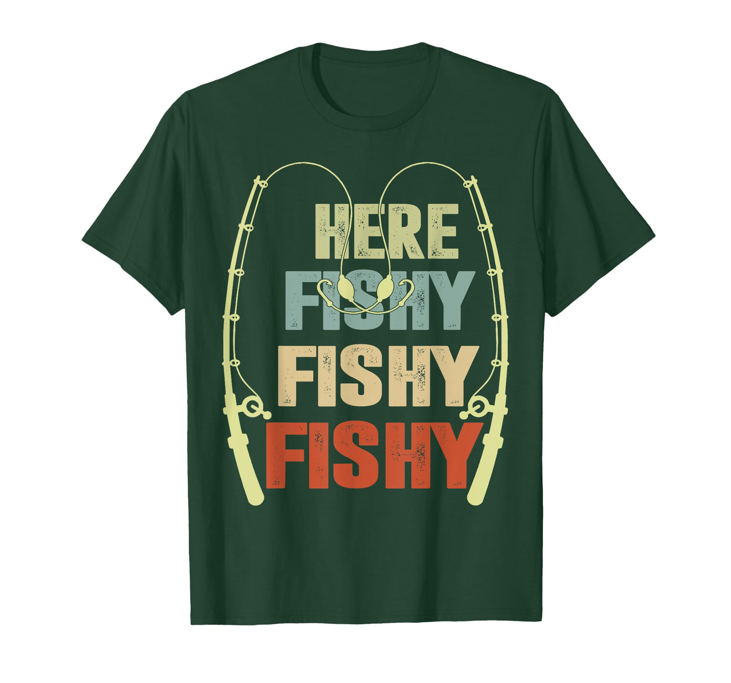 Toddler Boy Here-Fishy Funny Fishing Buddy Bass Fisherman T-Shirt
