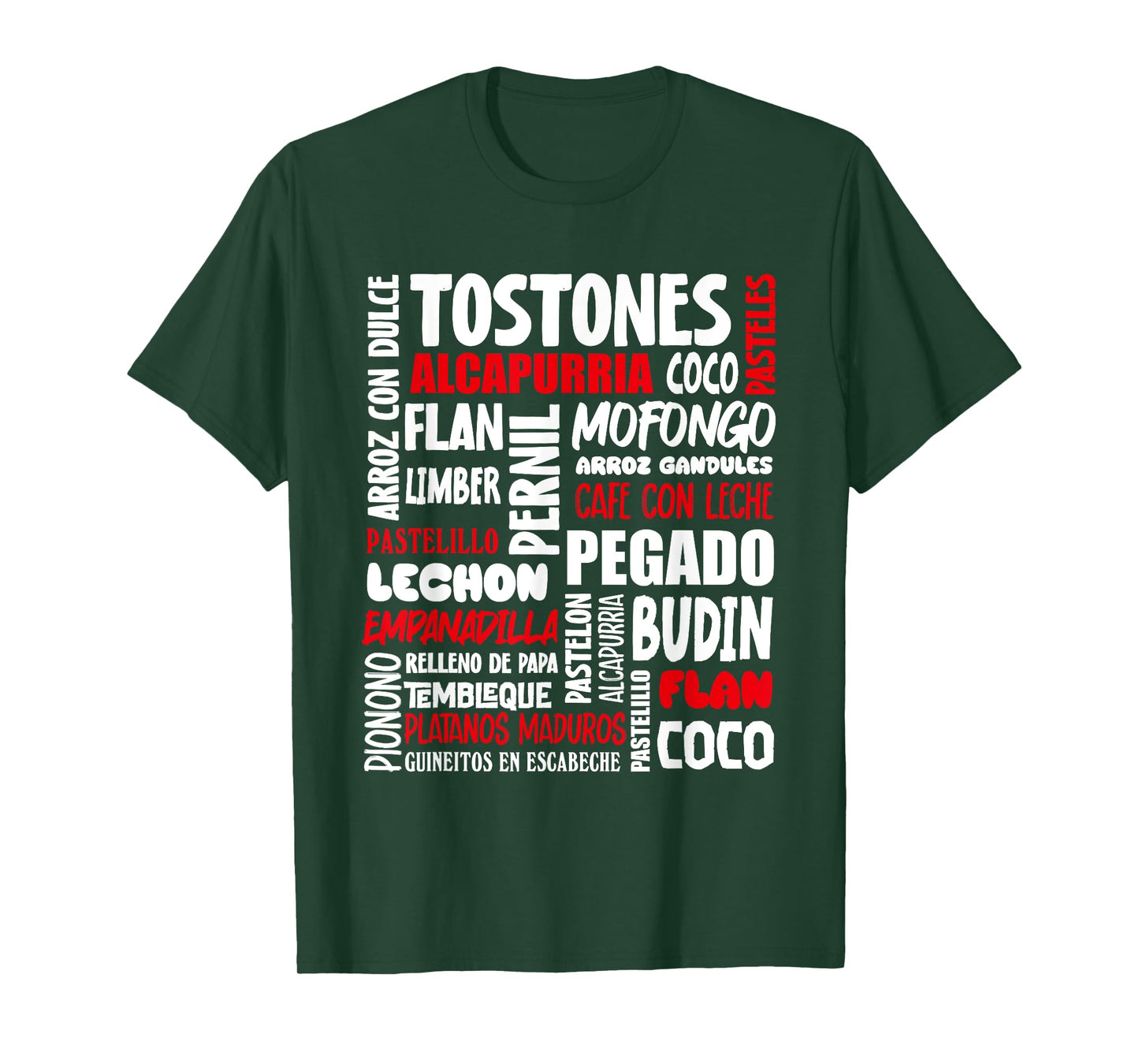 Puerto Rican Food Puerto Rico Foodie Chef T-Shirt