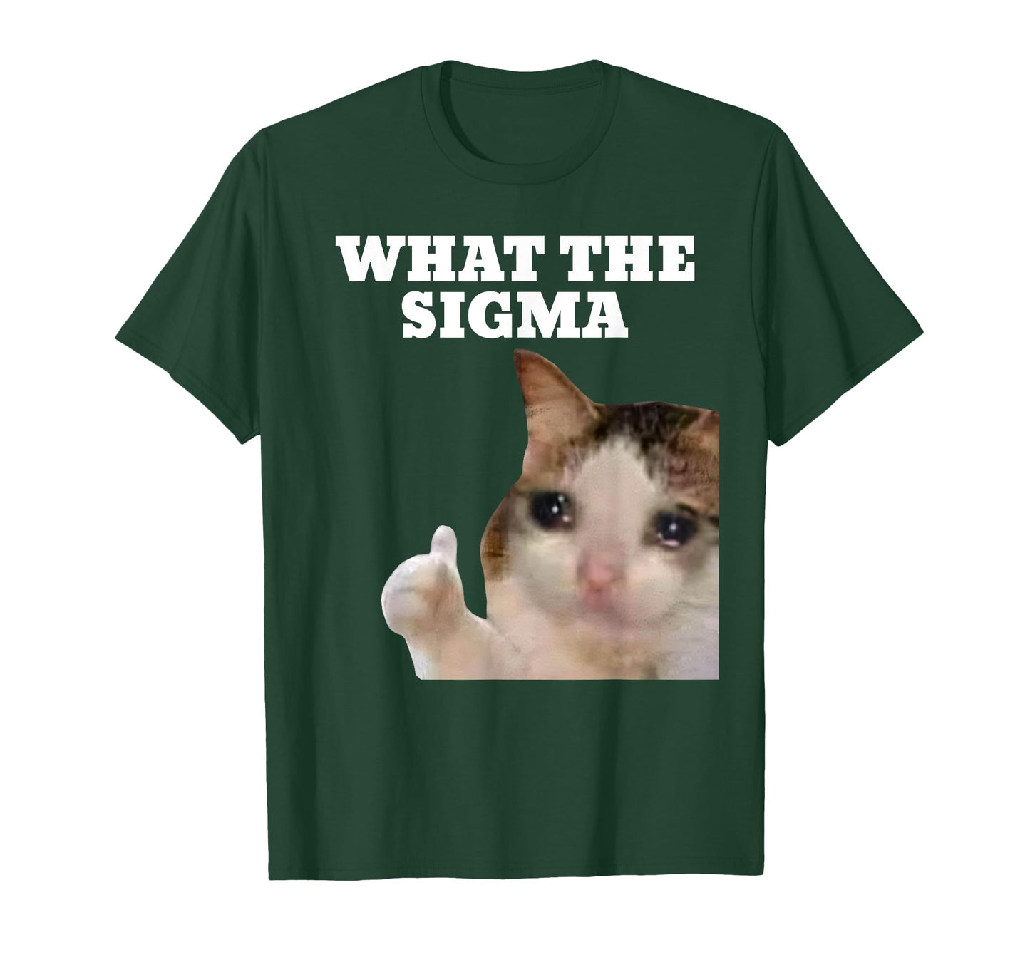 ERM What The Sigma Meme Cat Brainrot T-Shirt for Men Women Girls Kids