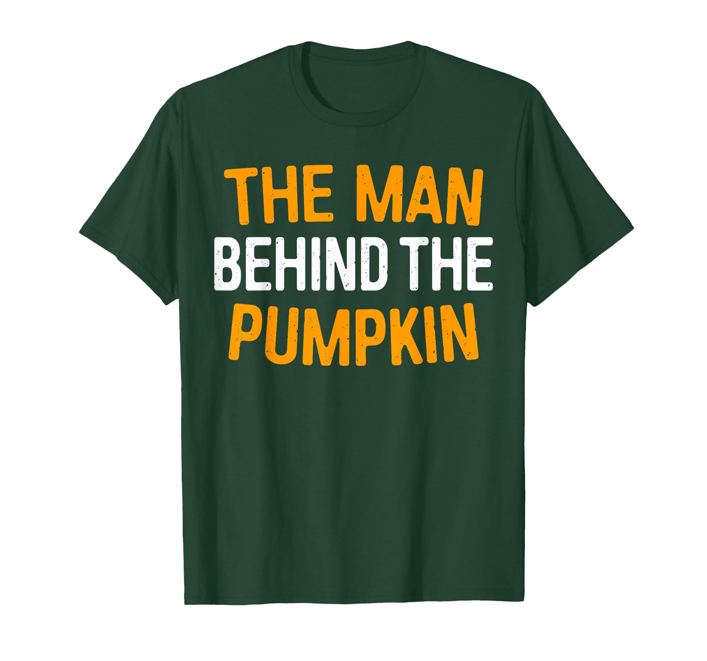 The Man Behind The Pumpkin Shirt Men Halloween T-Shirt