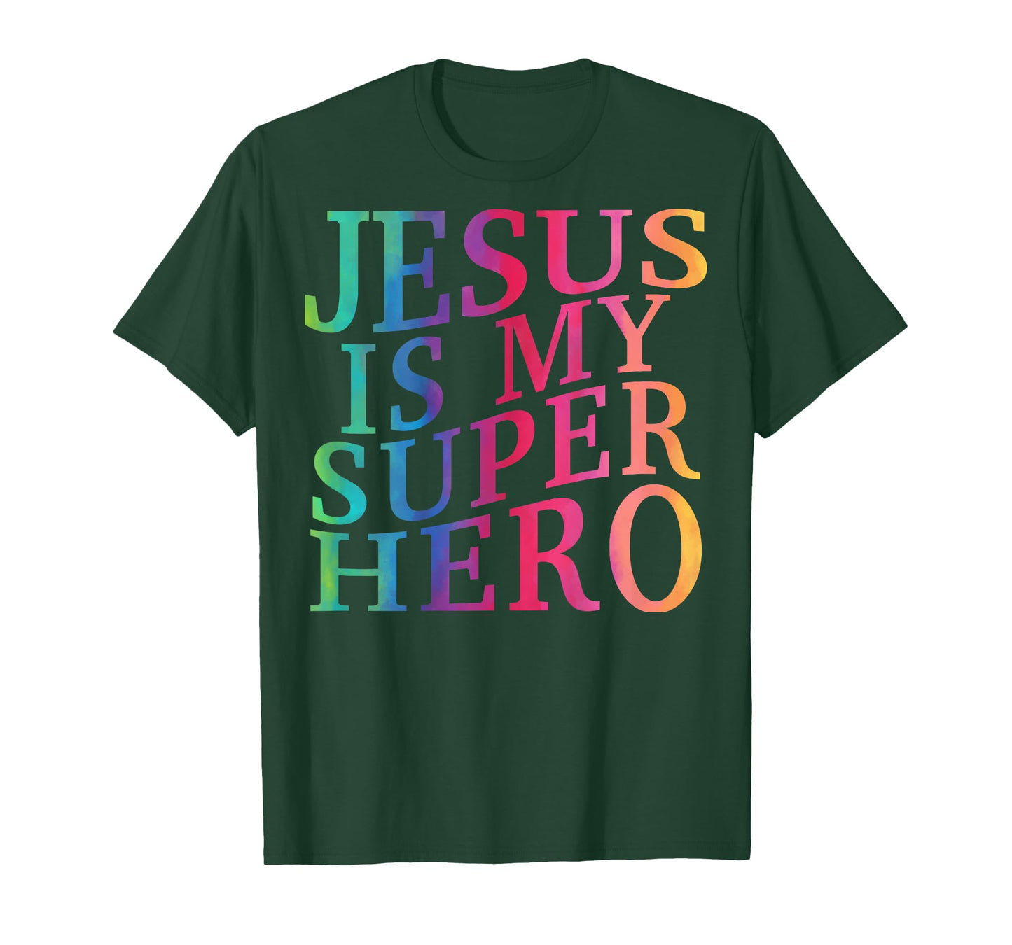 Toddler Jesus is My Superhero Christian God Son Brother Kids T-Shirt