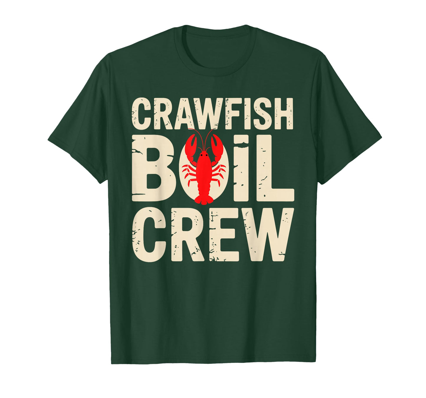 Crawfish Art for Men Women Kids Crawfish Boil Crawfish Lover T-Shirt