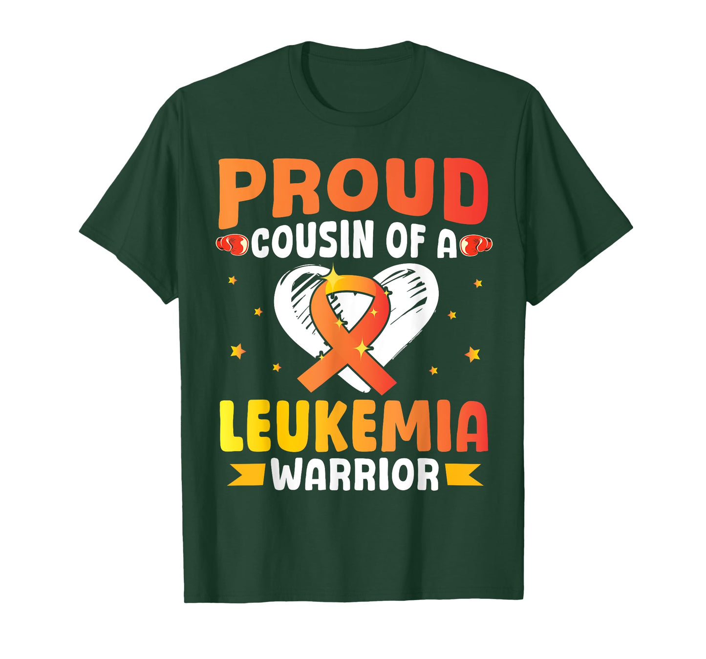 Proud Cousin Of A Leukemia Cancer Awareness Warrior Fighting T-Shirt