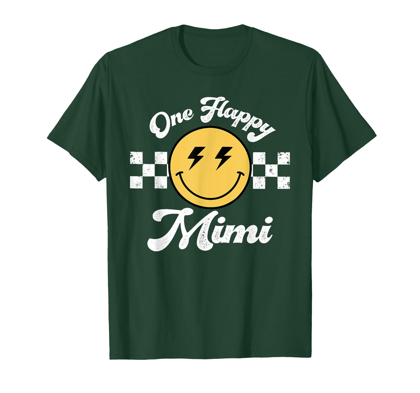 One Happy Dude Mimi 1st Birthday Party Family Matching T-Shirt