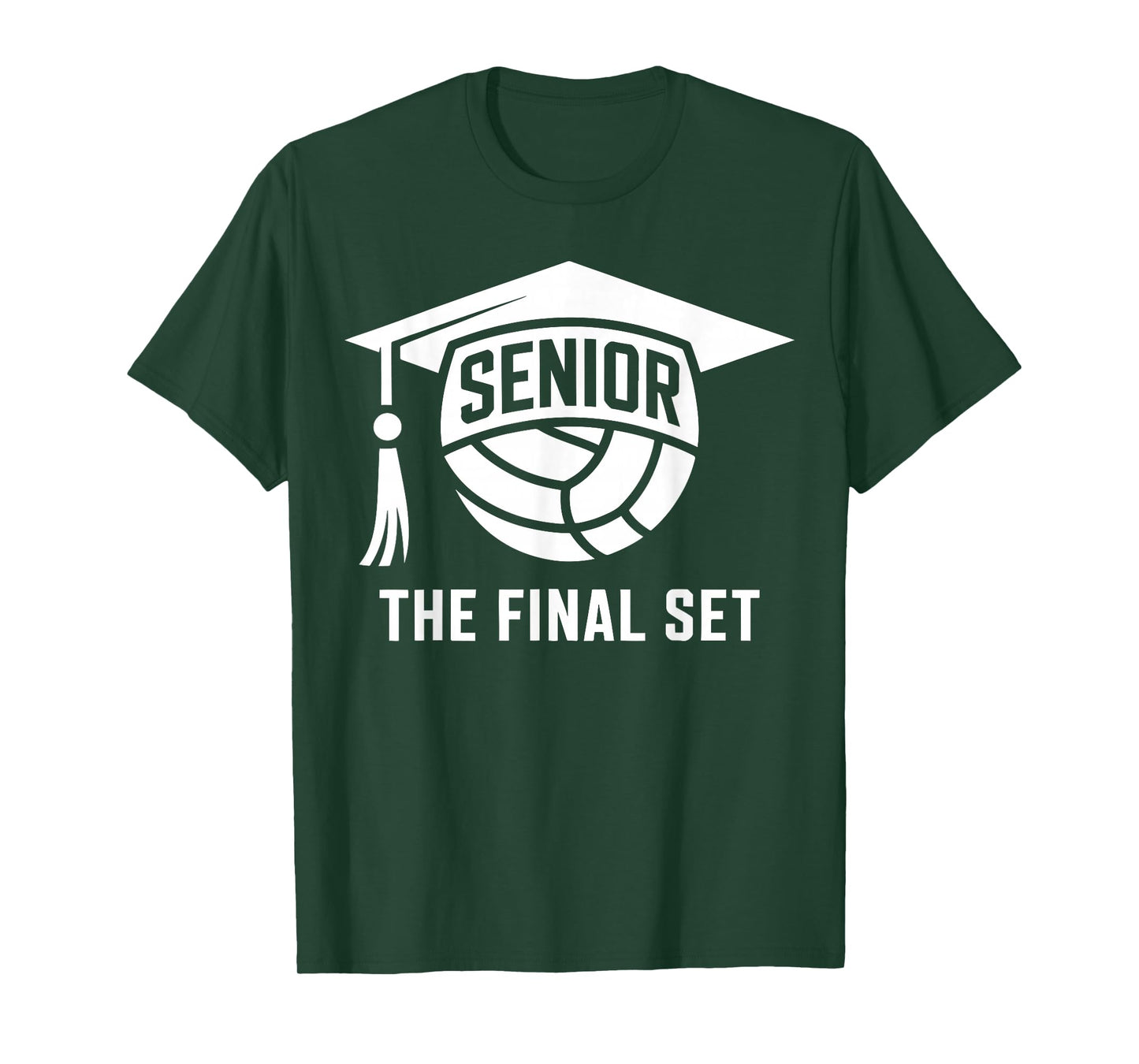 Senior Volleyball Class of 2026 The Final Set Graduate Mom T-Shirt