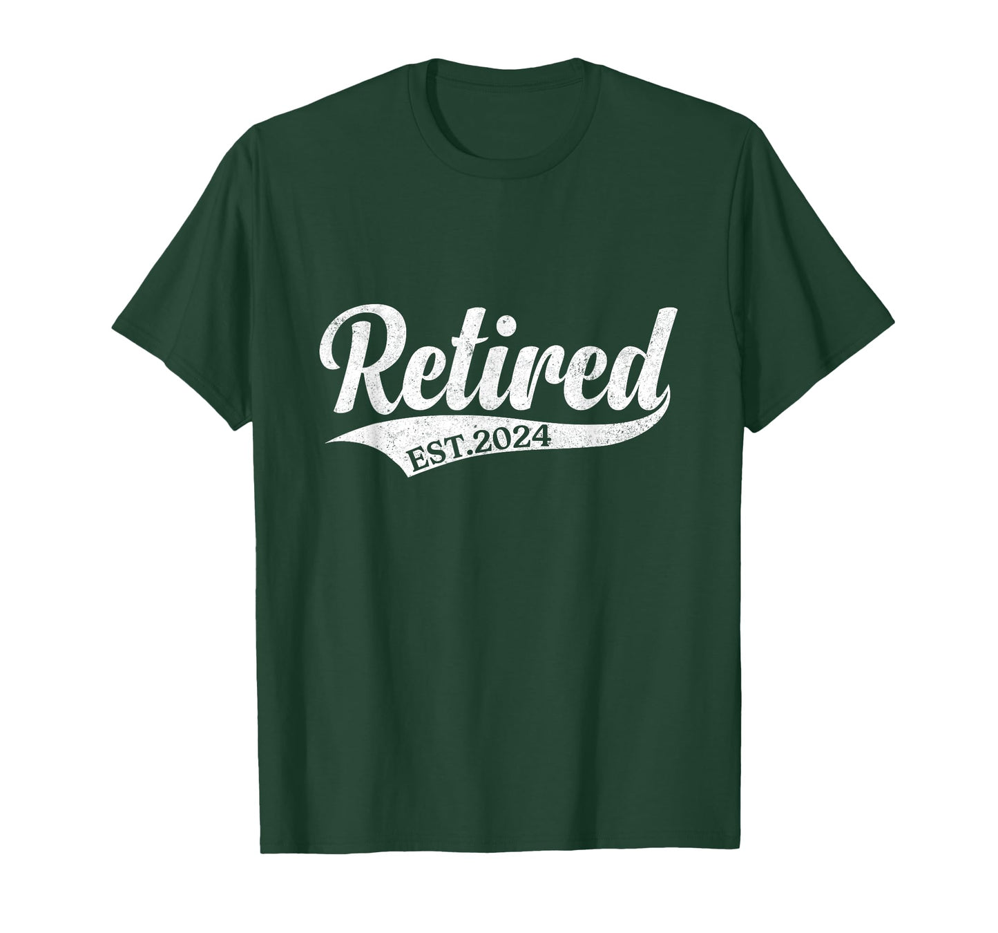 Retired Est. 2024 Retirement Men Women T-Shirt
