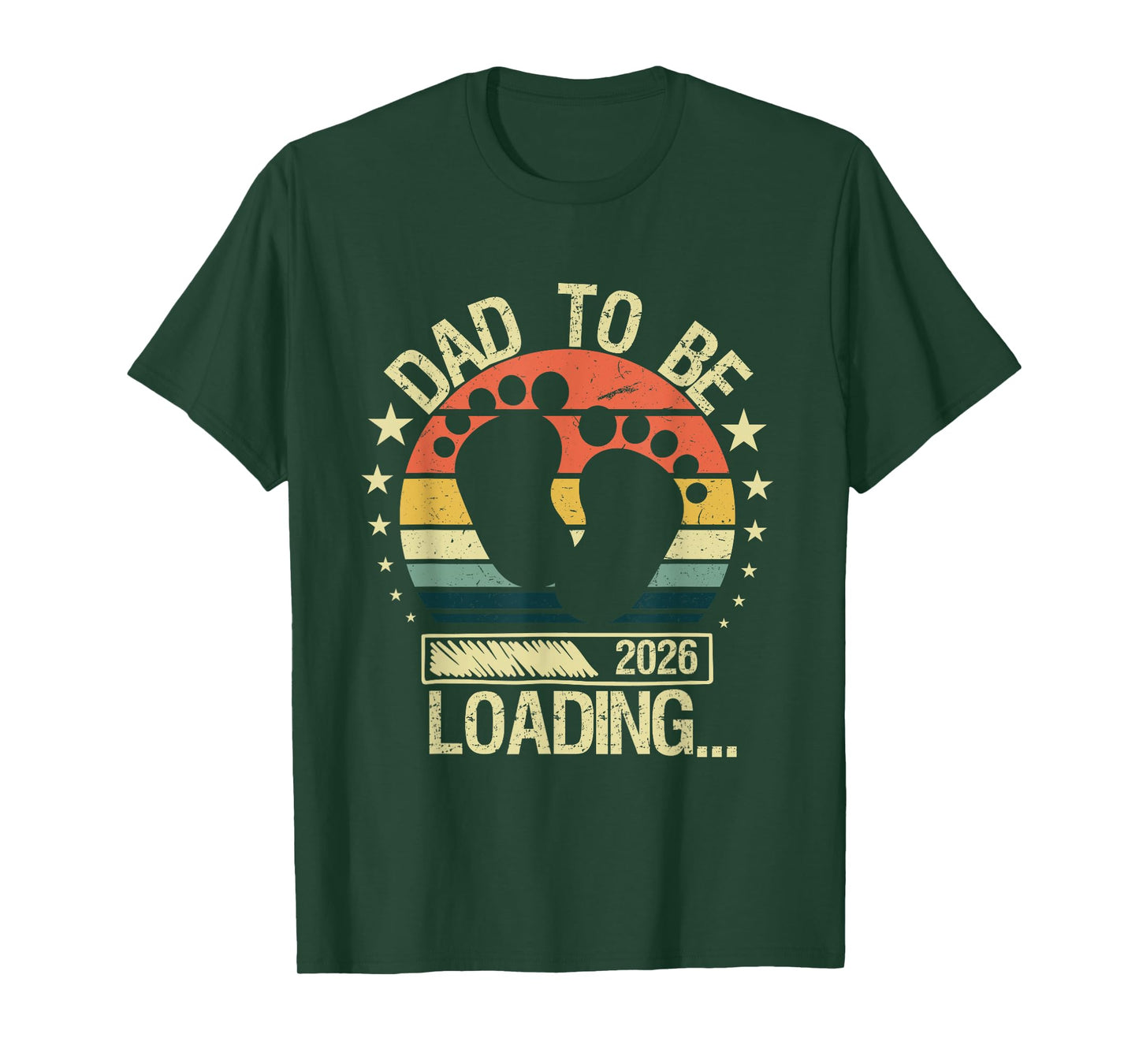 Dad To Be 2026 Dad est 2026 Daddy To Be Promoted to Daddy T-Shirt