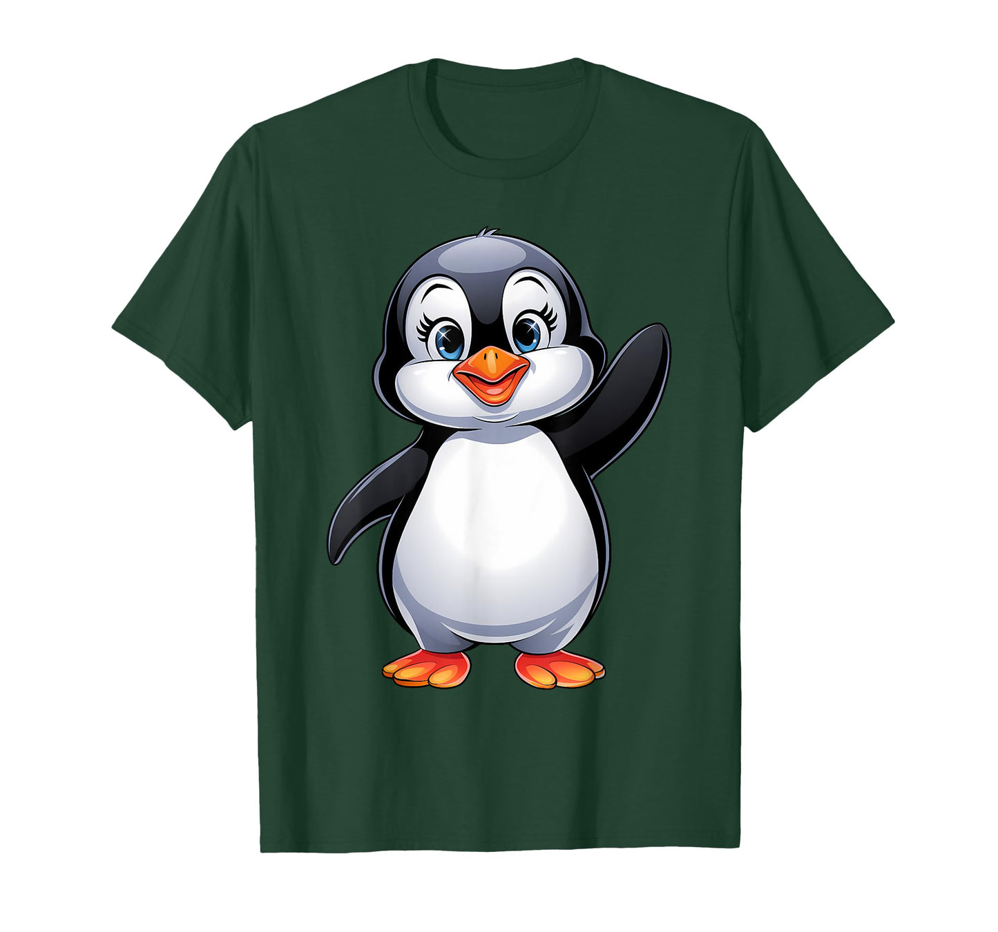 Penguin Kids Girls Boys Women T-Shirt