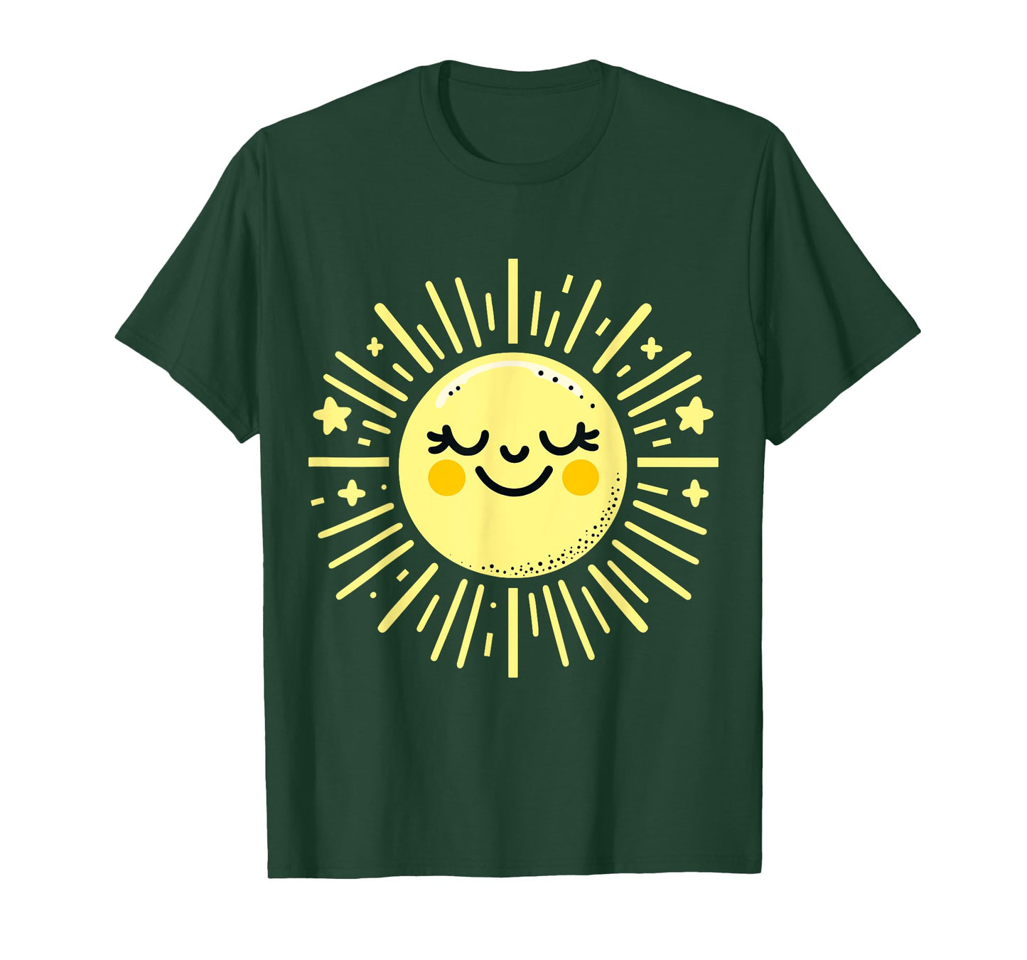 Happy Sunshine Summer Vacation Sun T-Shirt