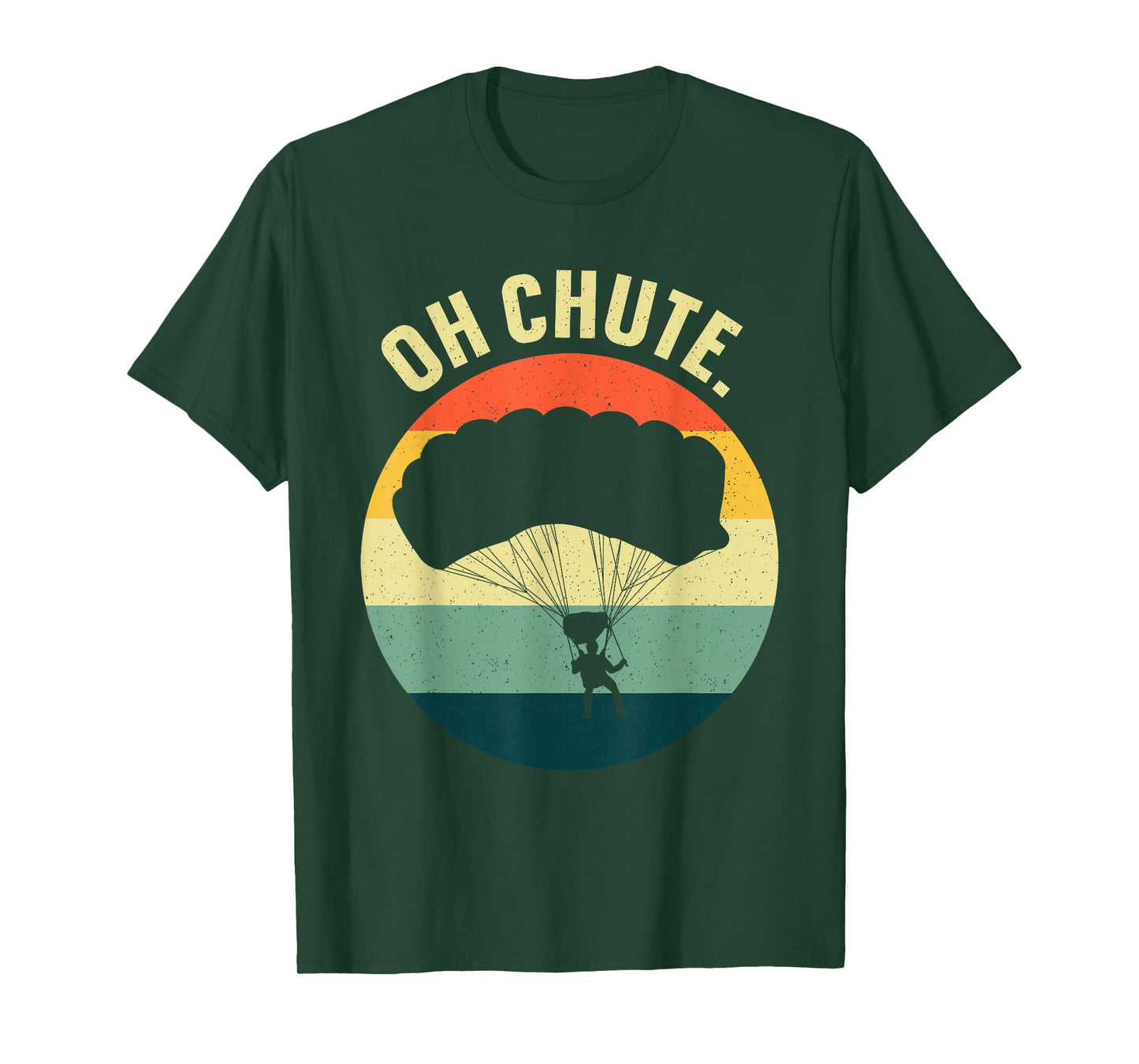 Skydiving Art For Men Women Parachute Skydiver Paragliding T-Shirt