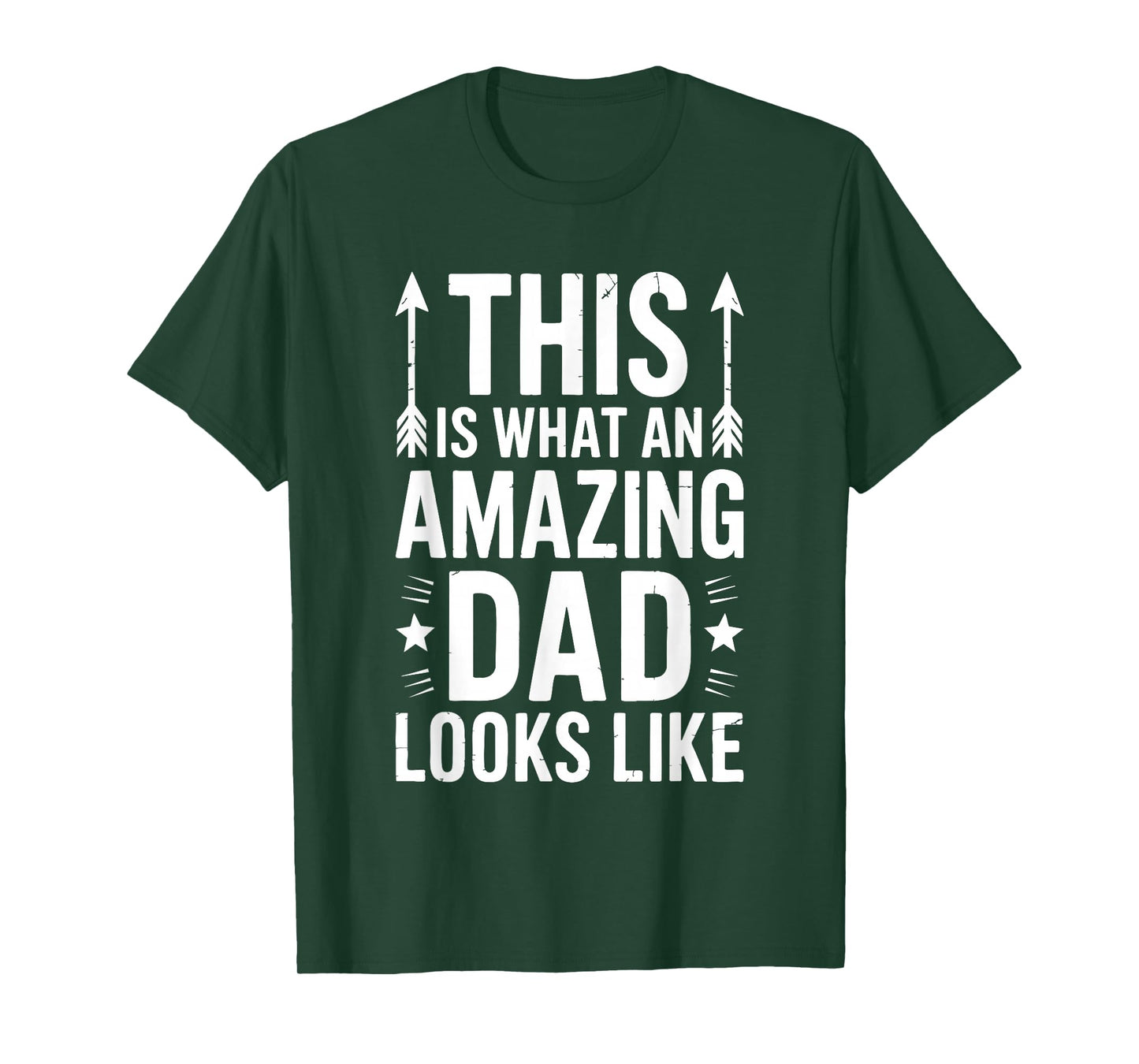 This Is What An Amazing Dad Looks Like Shirt Men Fathers Day T-Shirt