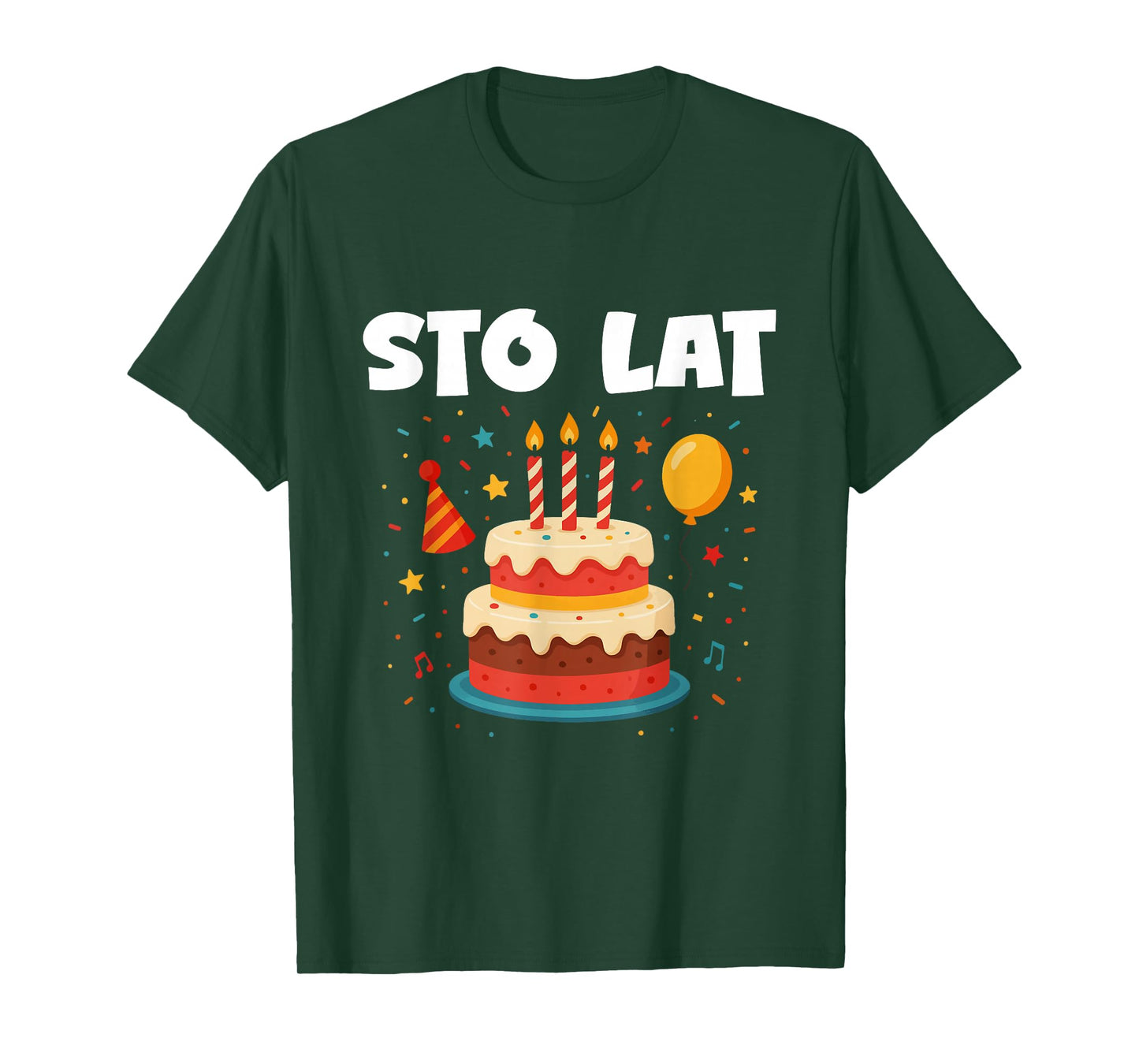STO LAT, Birthdays in Polska, Poland T-Shirt