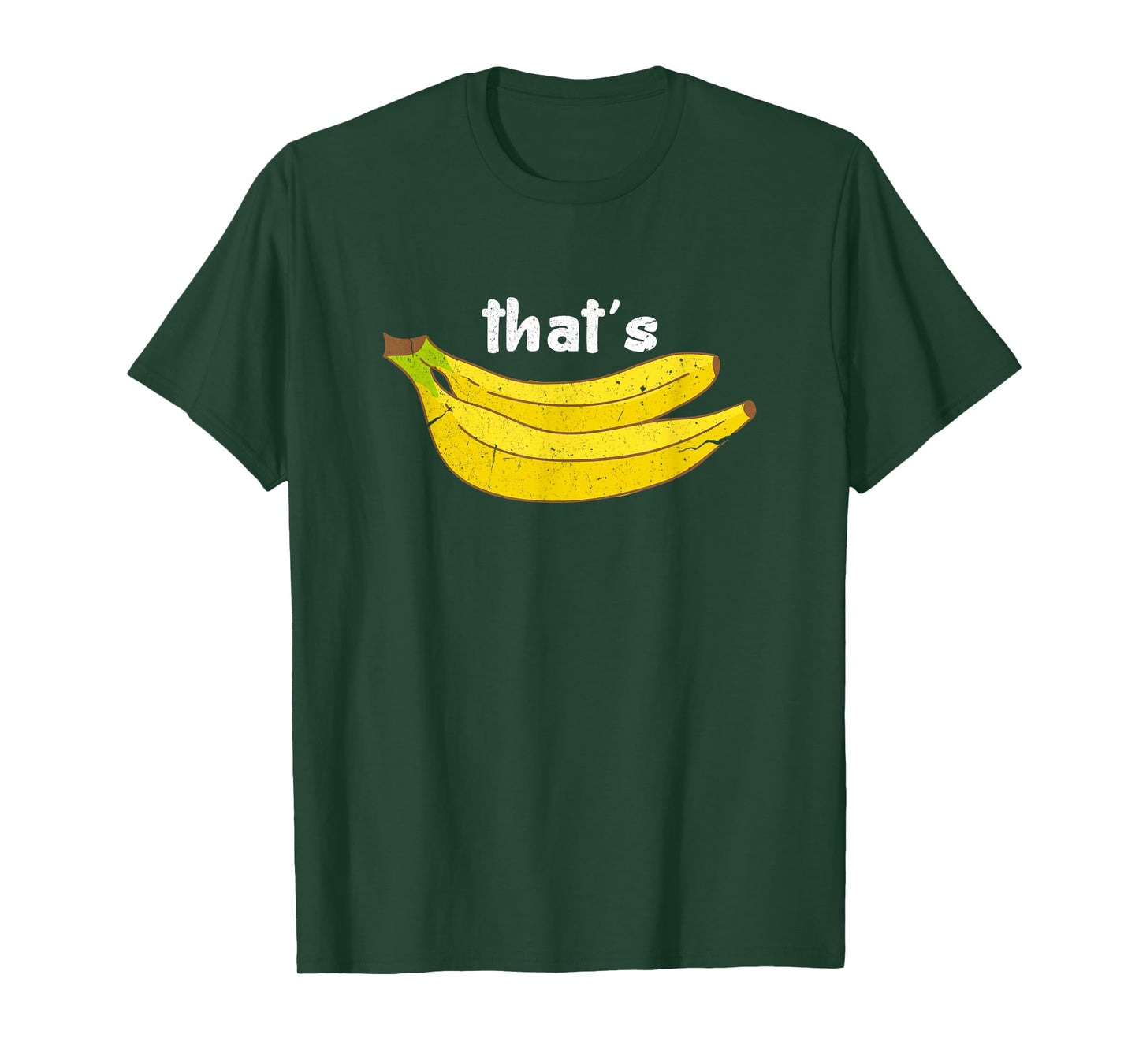 That's Bananas Funny Fruit Food Pun Foodie Monkey Lover T-Shirt