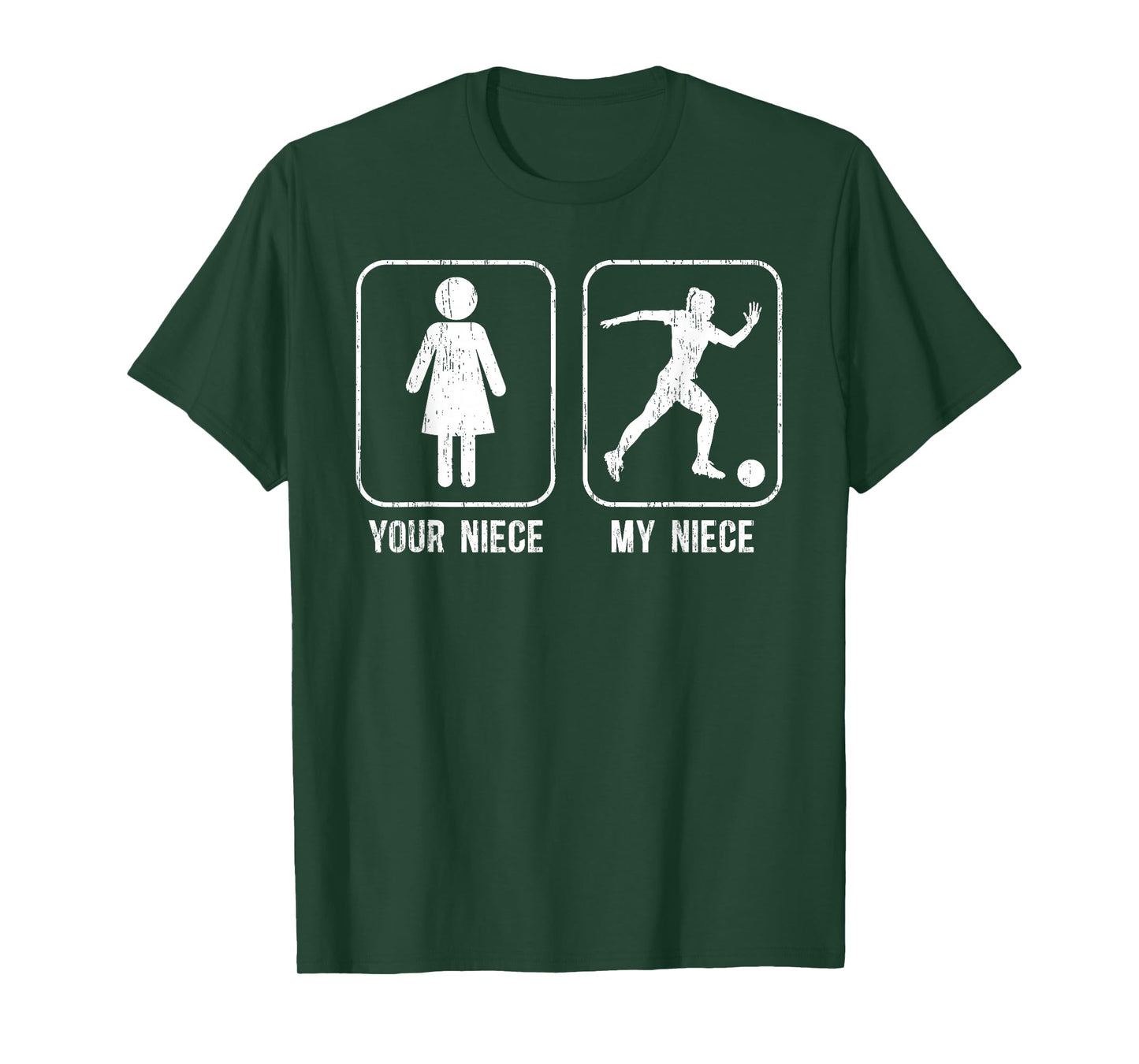 My Niece Soccer Uncle Of A Soccer Player Uncle T-Shirt
