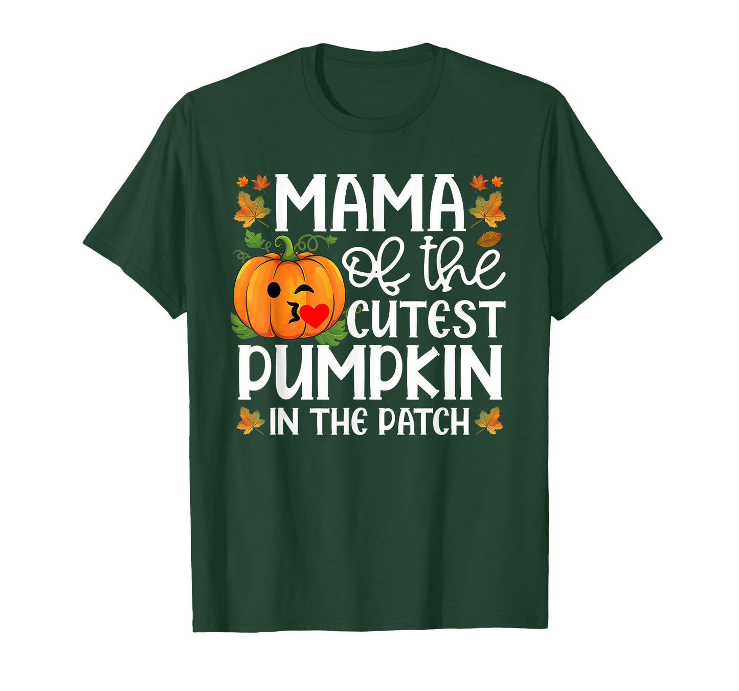 Mama of The Cutest Pumpkin in The Patch Halloween T-Shirt