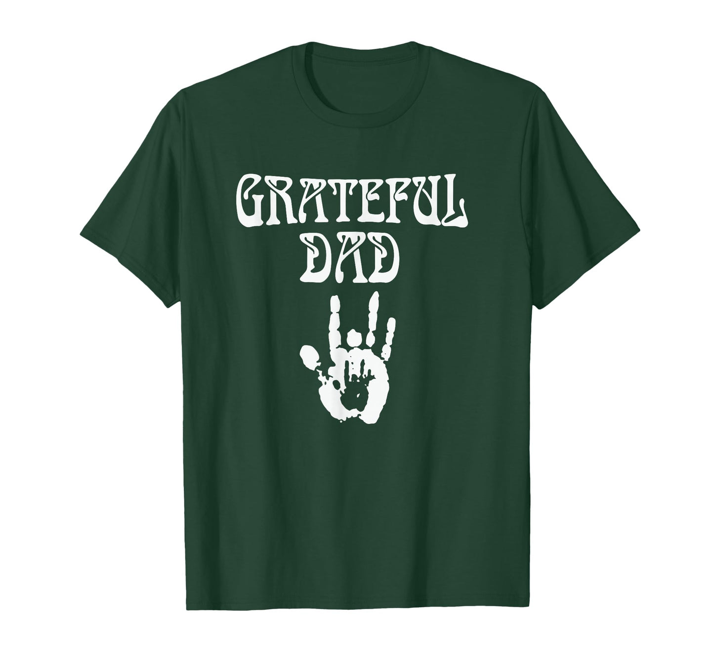 Dad Retro Distressed Grateful Dad Funny T-Shirt