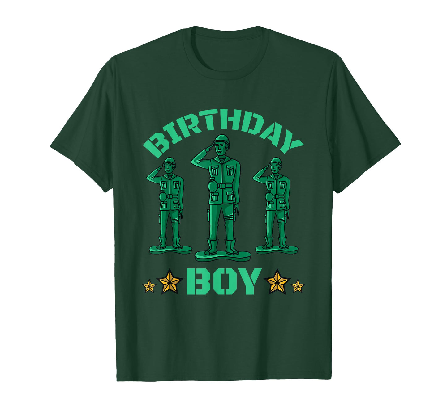 Funny Army Party Decorations Camo Birthday Boy Gift Men Kids T-Shirt