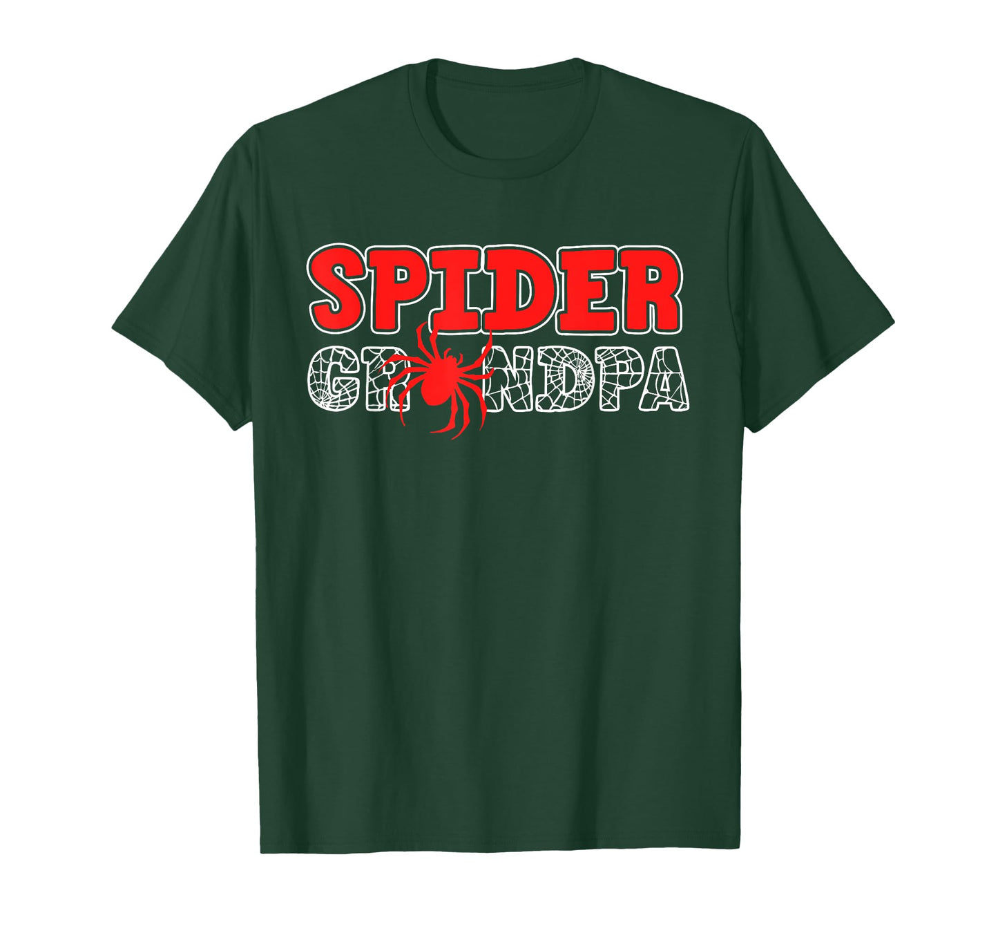 Spider Grandpa Spidey Birthday Christmas Matching Family T-Shirt