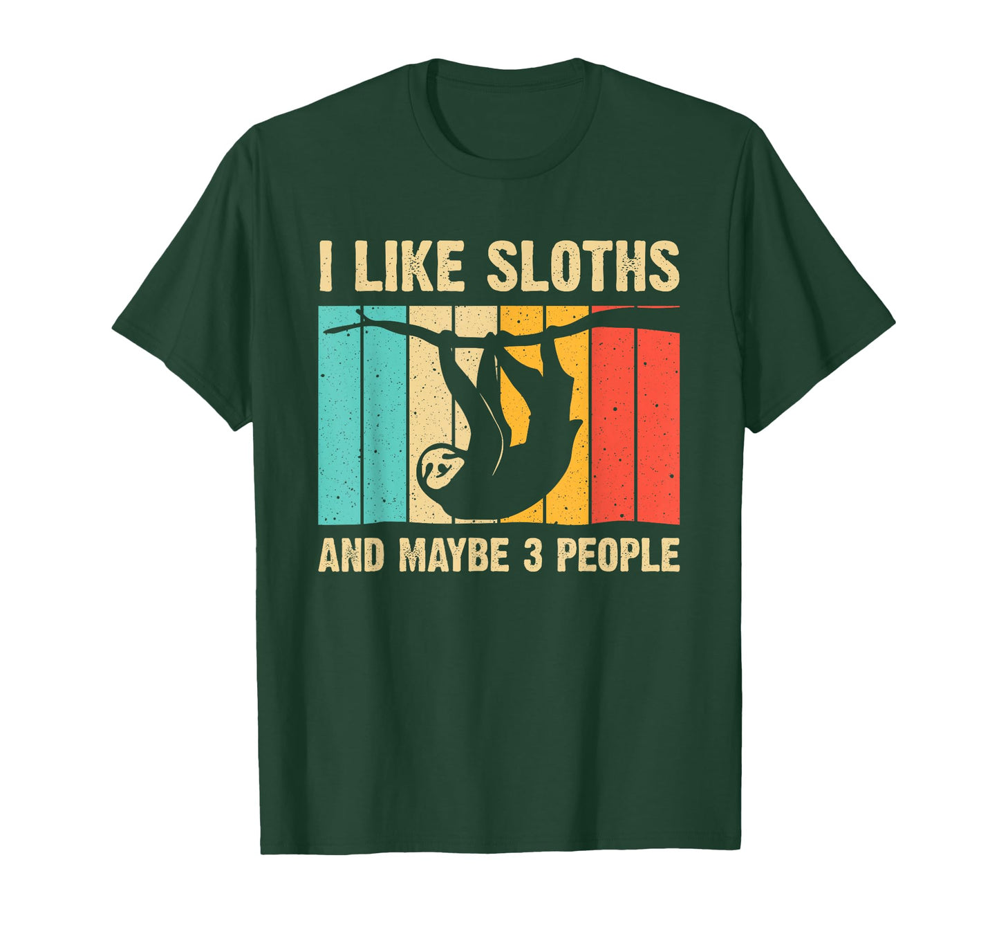 Funny Sloth Design For Sloth Lover Men Women Kids Introvert T-Shirt