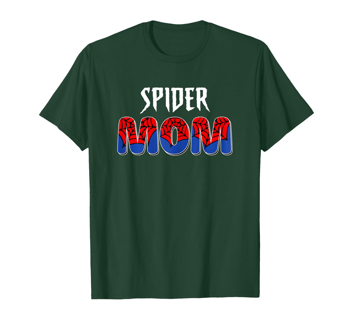 Spider Mom Mother's Day Matching Family Birthday T-Shirt