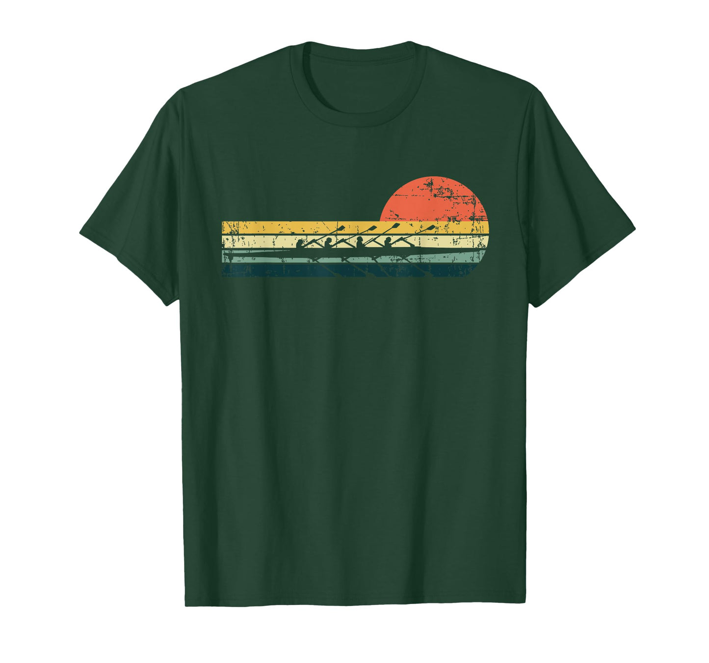 Vintage Rowing Funny Rower Crew Boat Sculling Lovers Outfit T-Shirt