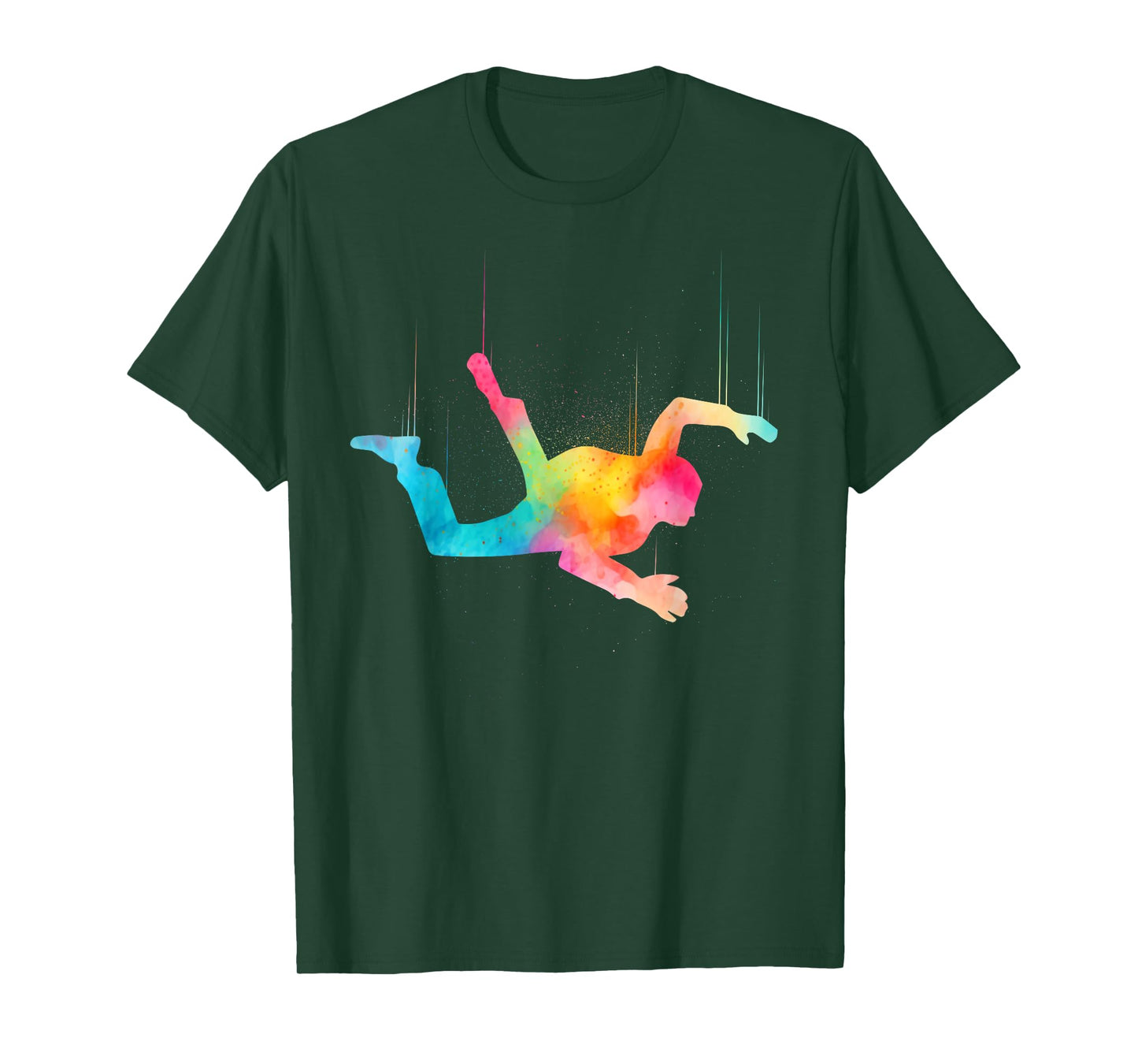 Cool Skydiving Art For Men Women Indoor Skydive Sky Diving T-Shirt