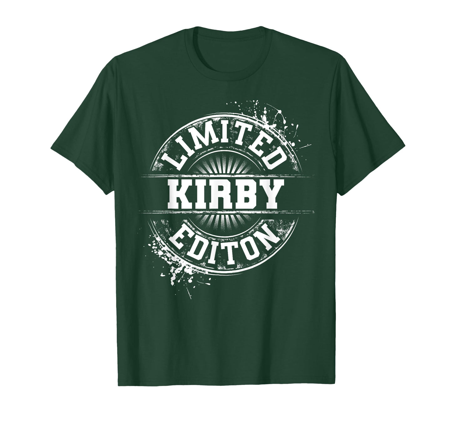 KIRBY Funny Surname Family Tree Birthday Reunion Gift Idea T-Shirt
