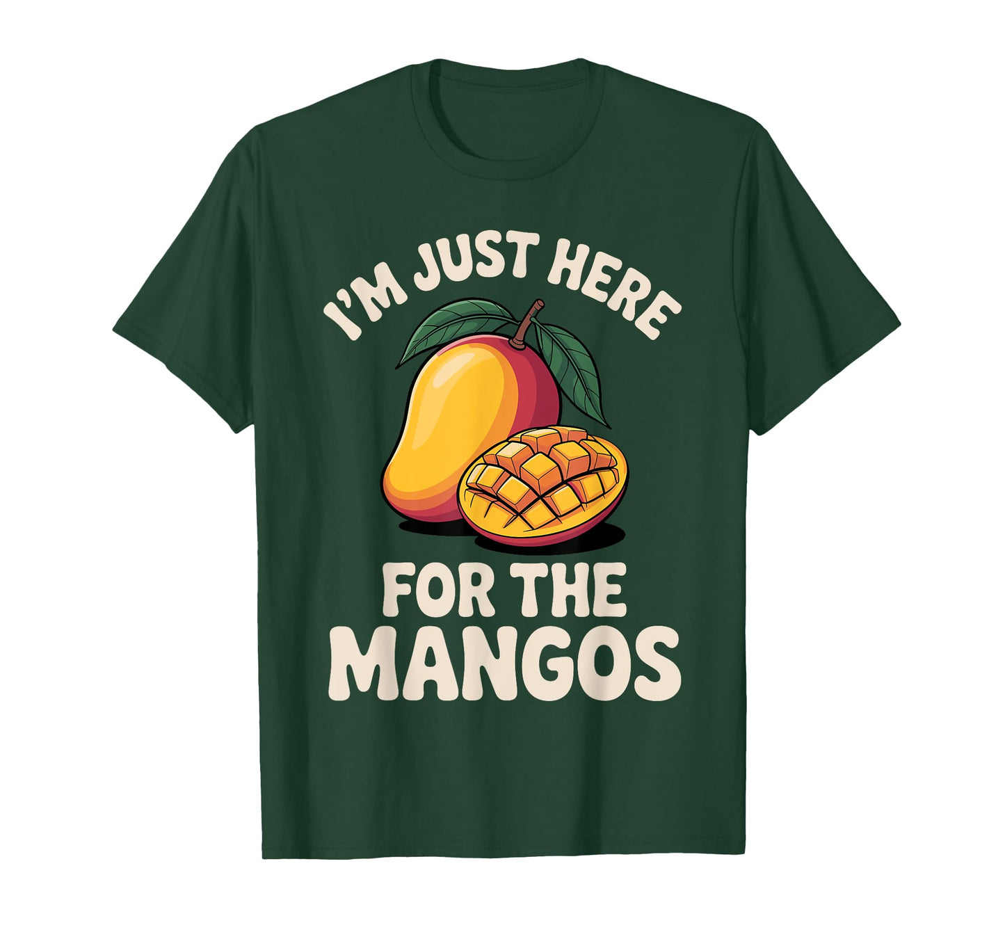Mango Art for Men Women Vegetarian Mango Fruit Mango Lover T-Shirt
