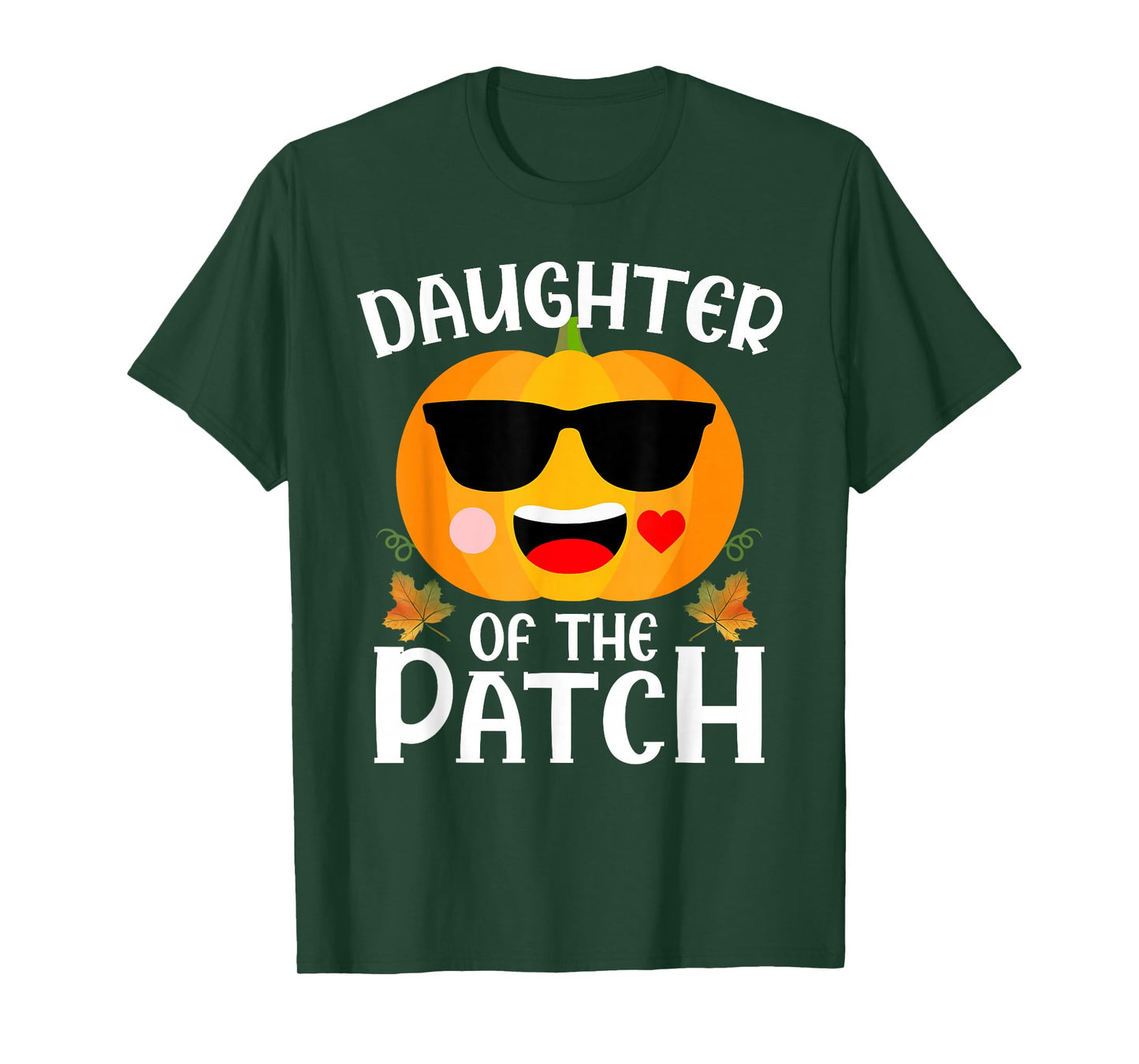 Pumpkin Daughter of The Patch Halloween Family Matching T-Shirt